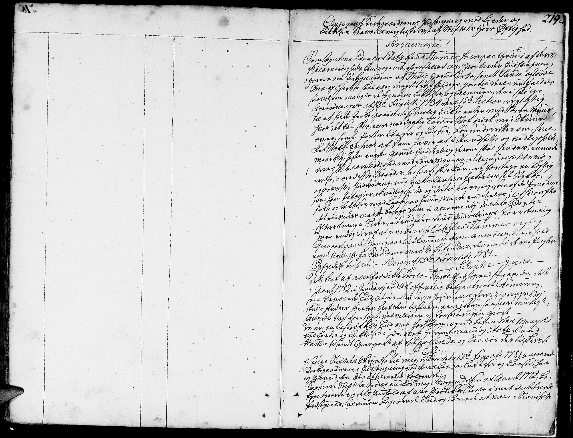 Ministerialprotokoller, klokkerbøker og fødselsregistre - Møre og Romsdal, AV/SAT-A-1454/507/L0067: Parish register (official) no. 507A02, 1767-1788, p. 219