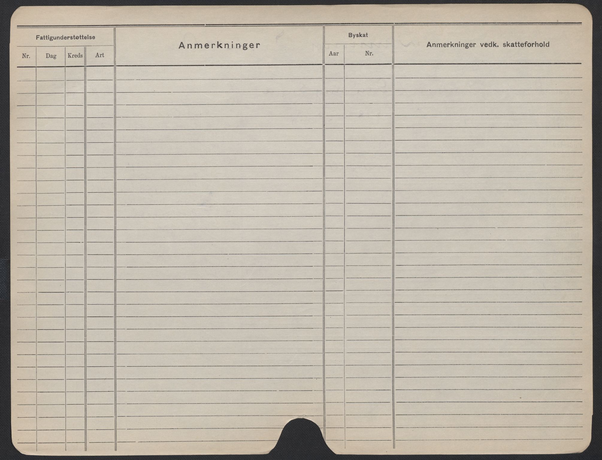 Oslo folkeregister, Registerkort, AV/SAO-A-11715/F/Fa/Fac/L0013: Kvinner, 1906-1914, p. 1231b