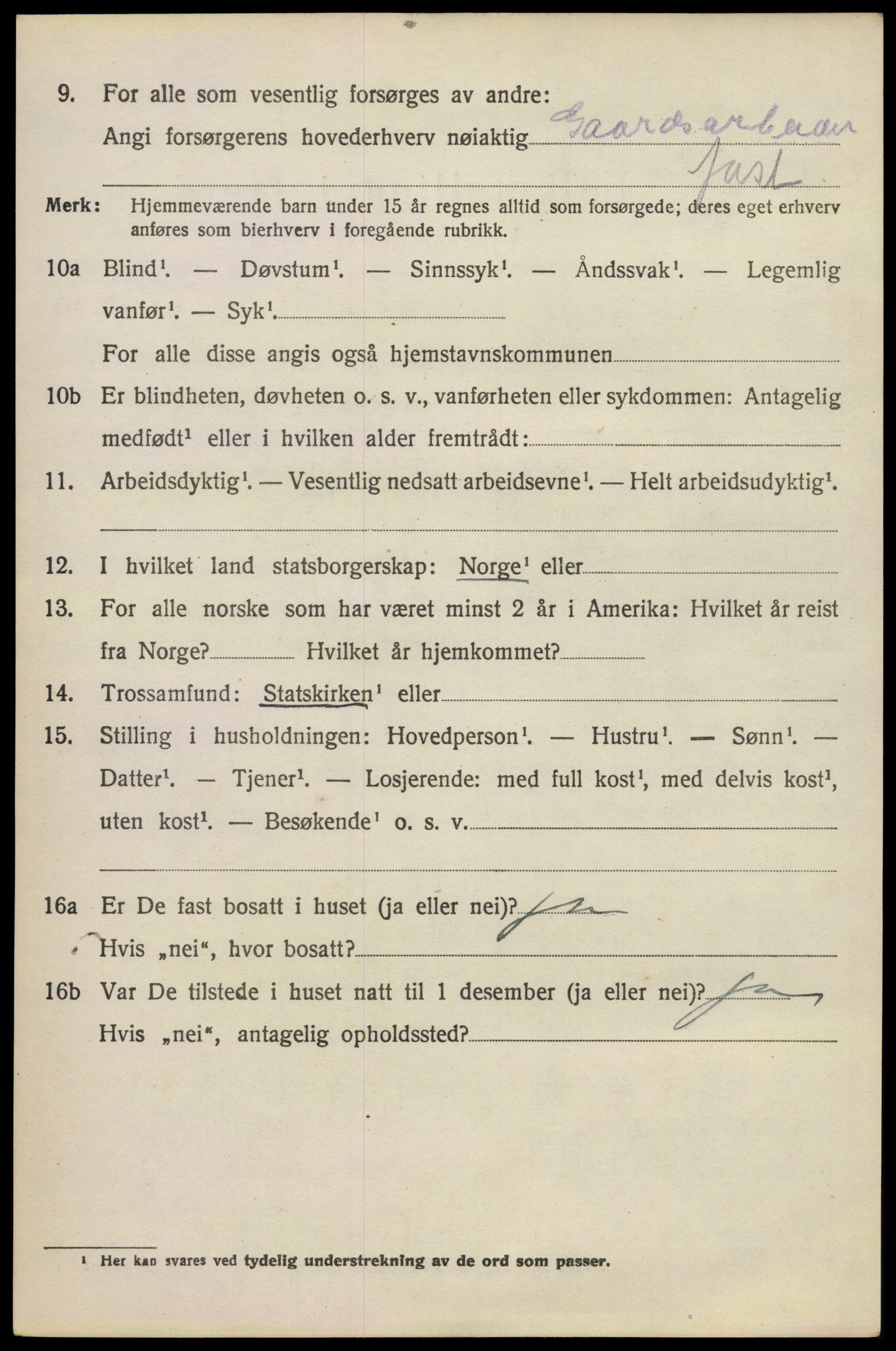 SAO, 1920 census for Asker, 1920, p. 14065