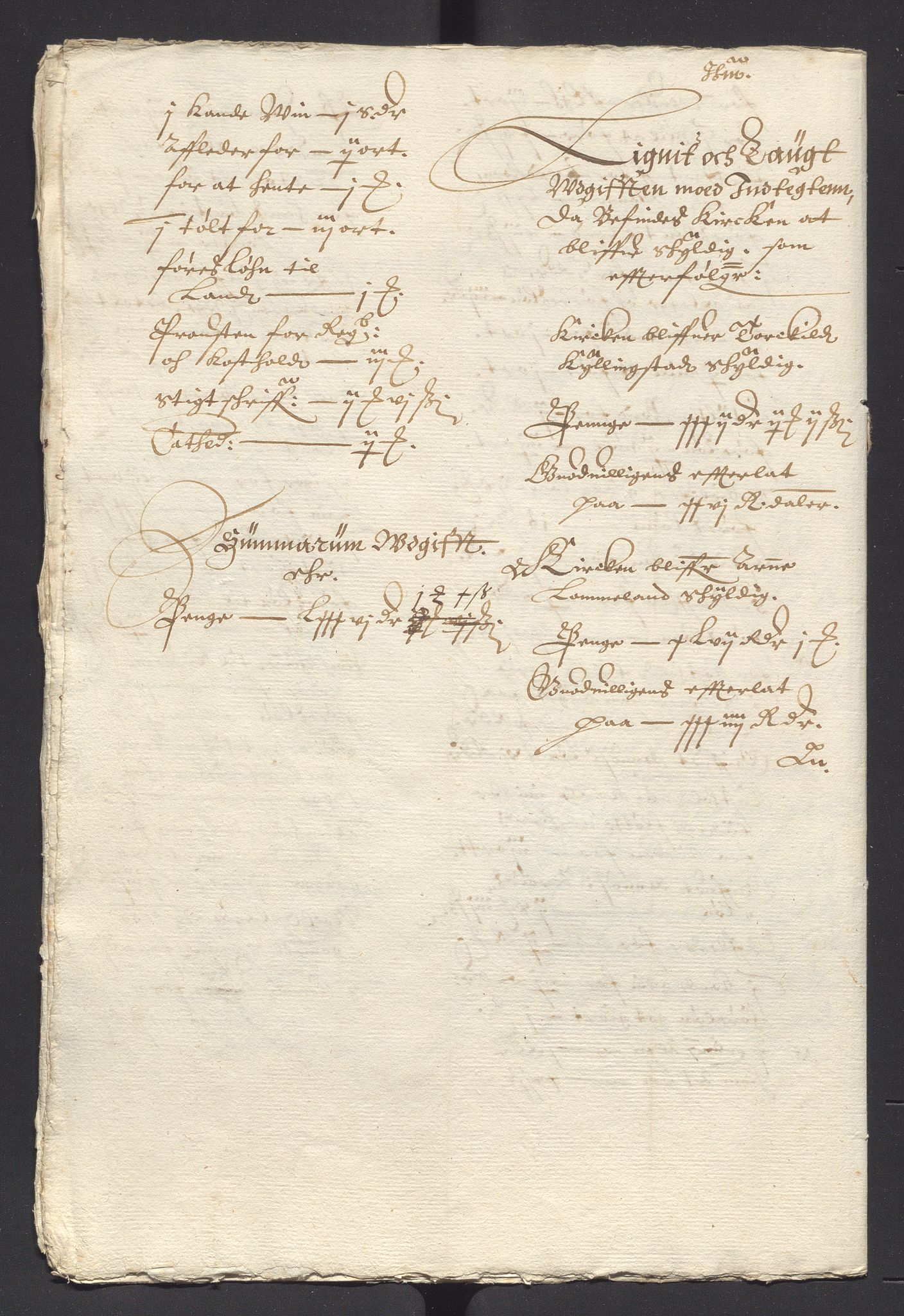 Stavanger len, SAST/A-101870/Oa/L0017: Kirkeregnskaper, jordebøker, manntall, dommer, supplikker, befalinger, stevninger mv. 1617-1674. des. 1 s. 36-39, 46f, 54, 88ff, 98-102, 1600-1628, p. 238