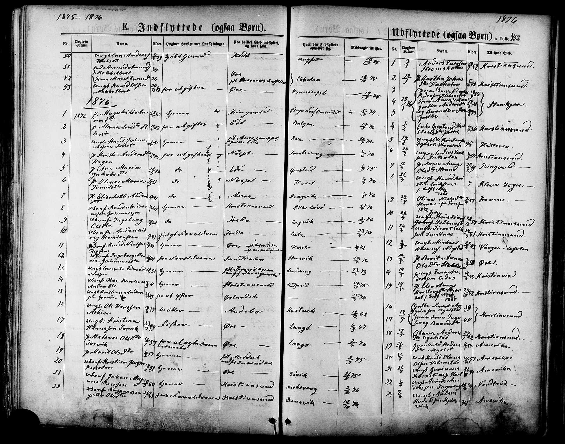 Ministerialprotokoller, klokkerbøker og fødselsregistre - Møre og Romsdal, SAT/A-1454/568/L0805: Parish register (official) no. 568A12 /1, 1869-1884, p. 452