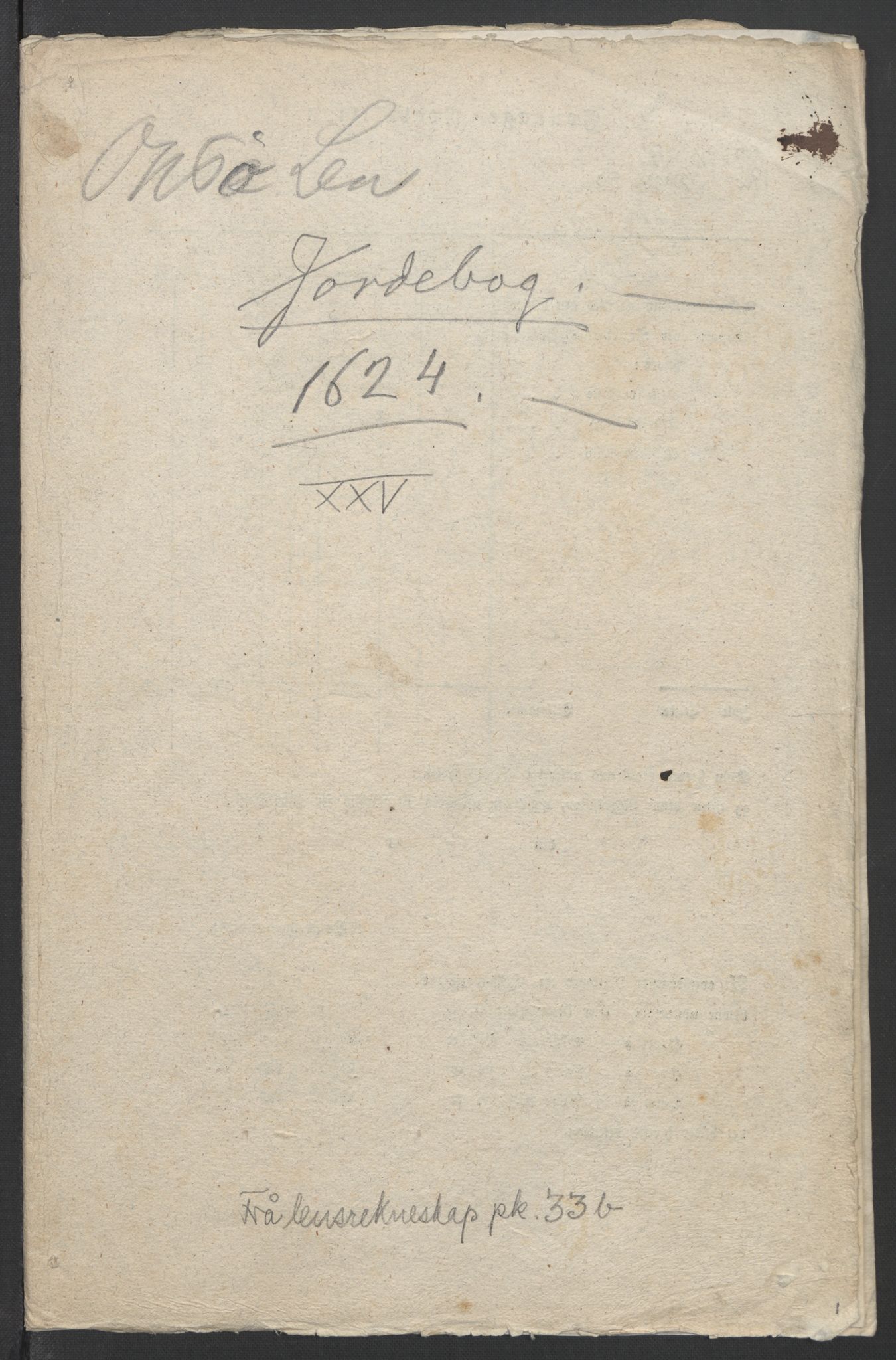Stattholderembetet 1572-1771, AV/RA-EA-2870/Ek/L0009/0001: Jordebøker til utlikning av rosstjeneste 1624-1626: / Odelsjordebøker for noen vikværske len, 1624-1626, p. 90