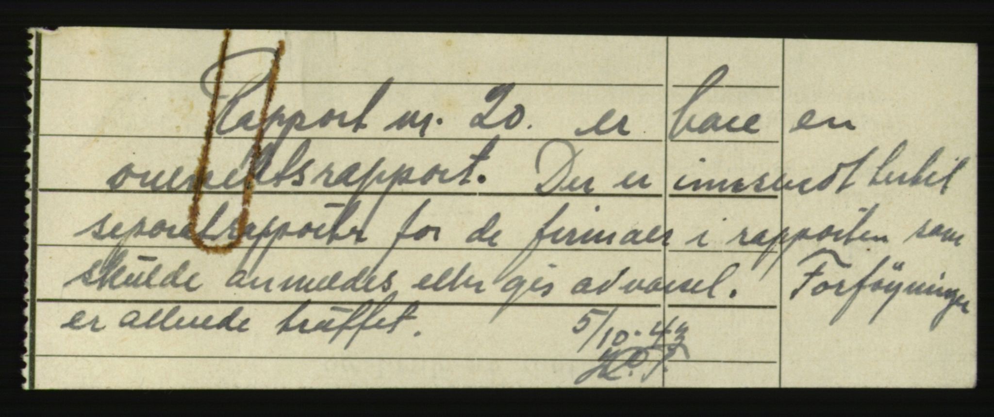 Direktoratet for industriforsyning, Sekretariatet, AV/RA-S-4153/D/Df/L0054: 9. Metallkontoret, 1940-1945, p. 2623