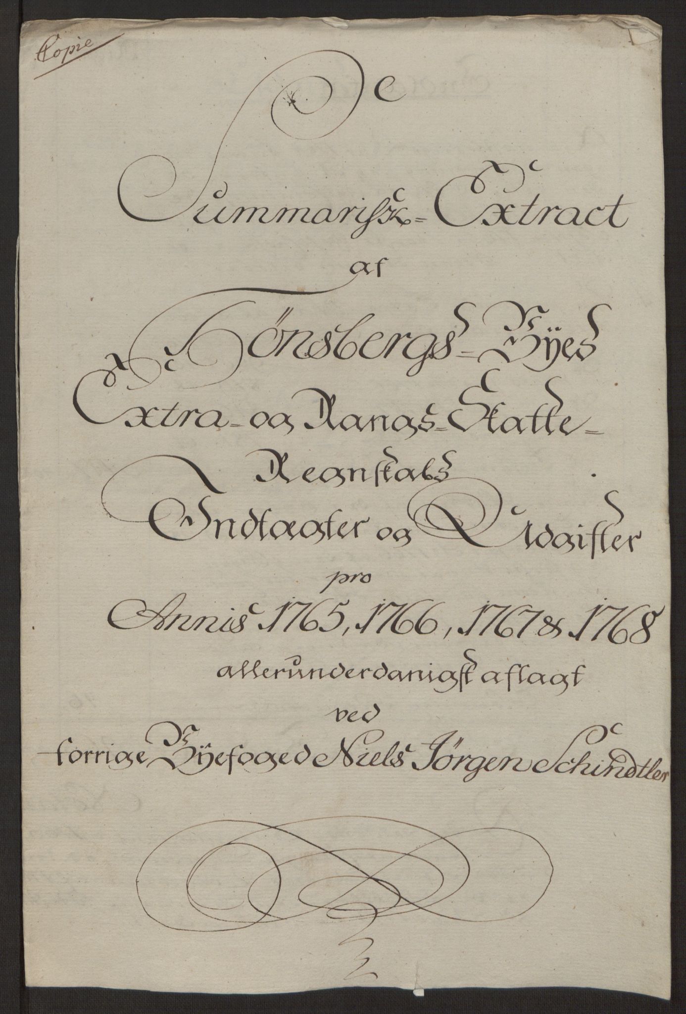 Rentekammeret inntil 1814, Reviderte regnskaper, Byregnskaper, RA/EA-4066/R/Rh/L0162/0001: [H4] Kontribusjonsregnskap / Ekstraskatt, Tønsberg, 1762-1772, p. 342