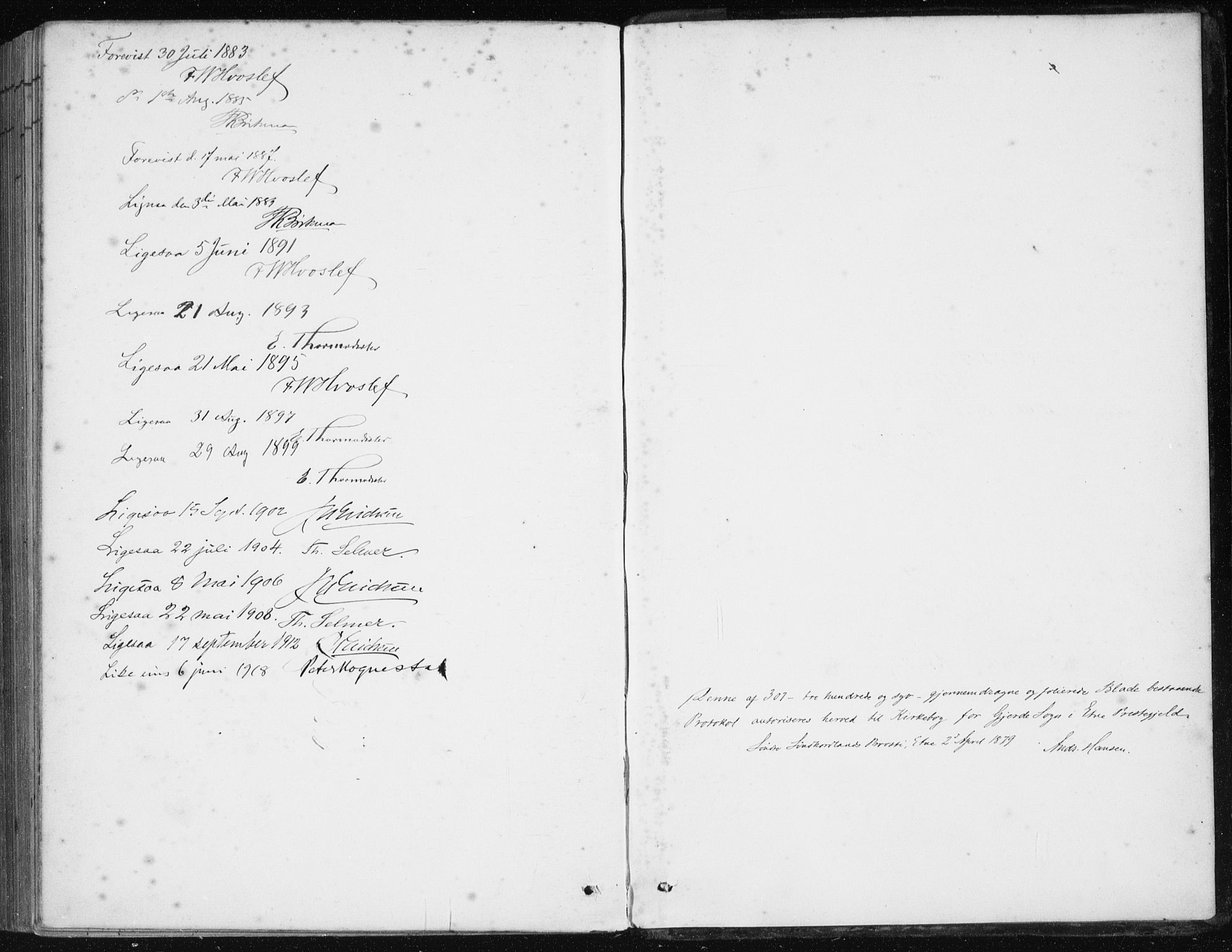 Etne sokneprestembete, SAB/A-75001/H/Haa: Parish register (official) no. C  1, 1879-1919, p. 304