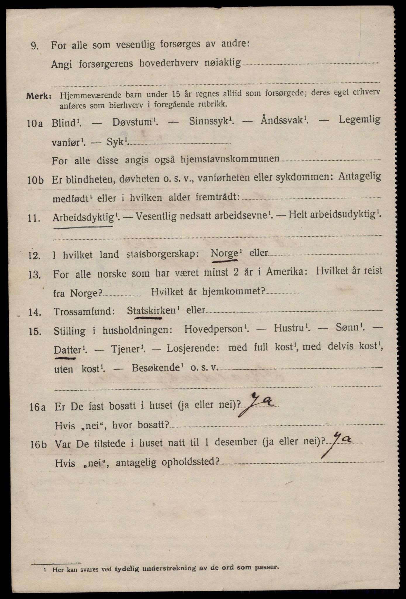 SAST, 1920 census for Stavanger, 1920, p. 77037