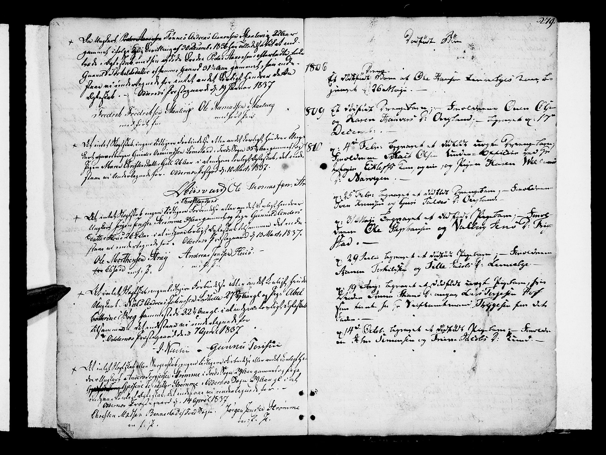 Oddernes sokneprestkontor, SAK/1111-0033/F/Fa/Faa/L0004: Parish register (official) no. A 4, 1764-1820, p. 279