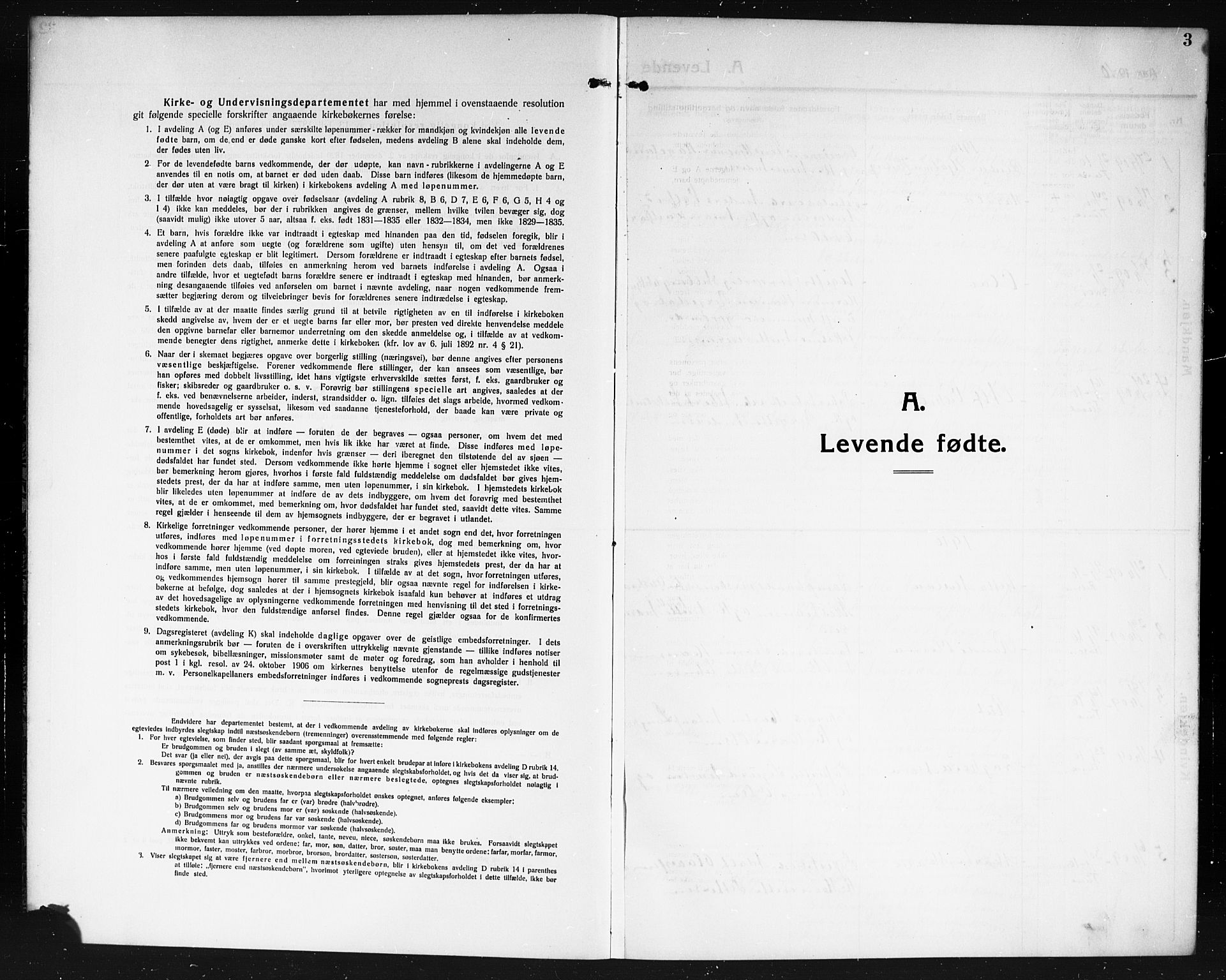 Tune prestekontor Kirkebøker, SAO/A-2007/G/Ga/L0002: Parish register (copy) no. I 2, 1910-1913, p. 3