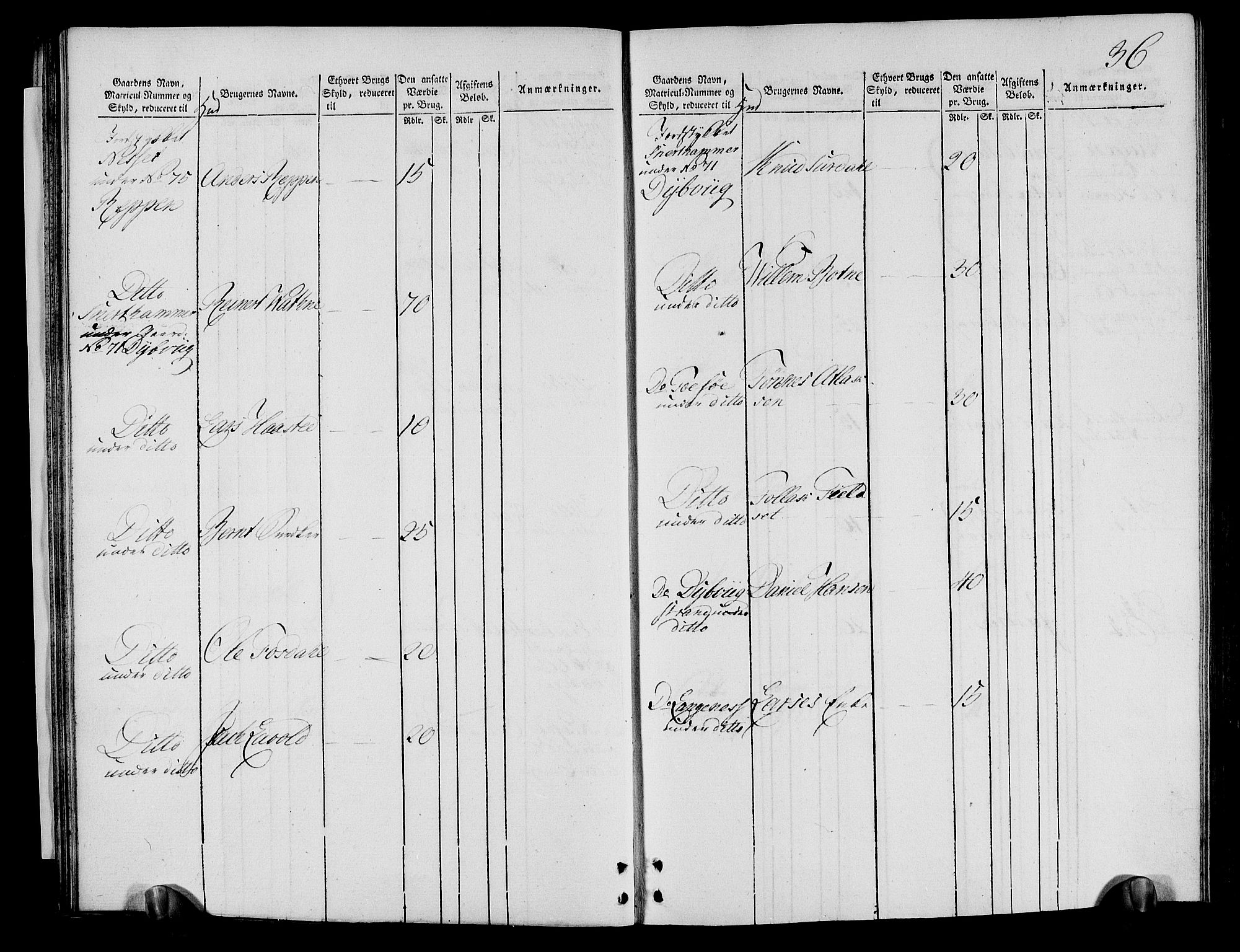 Rentekammeret inntil 1814, Realistisk ordnet avdeling, AV/RA-EA-4070/N/Ne/Nea/L0095: Lista fogderi. Oppebørselsregister, 1803-1804, p. 38