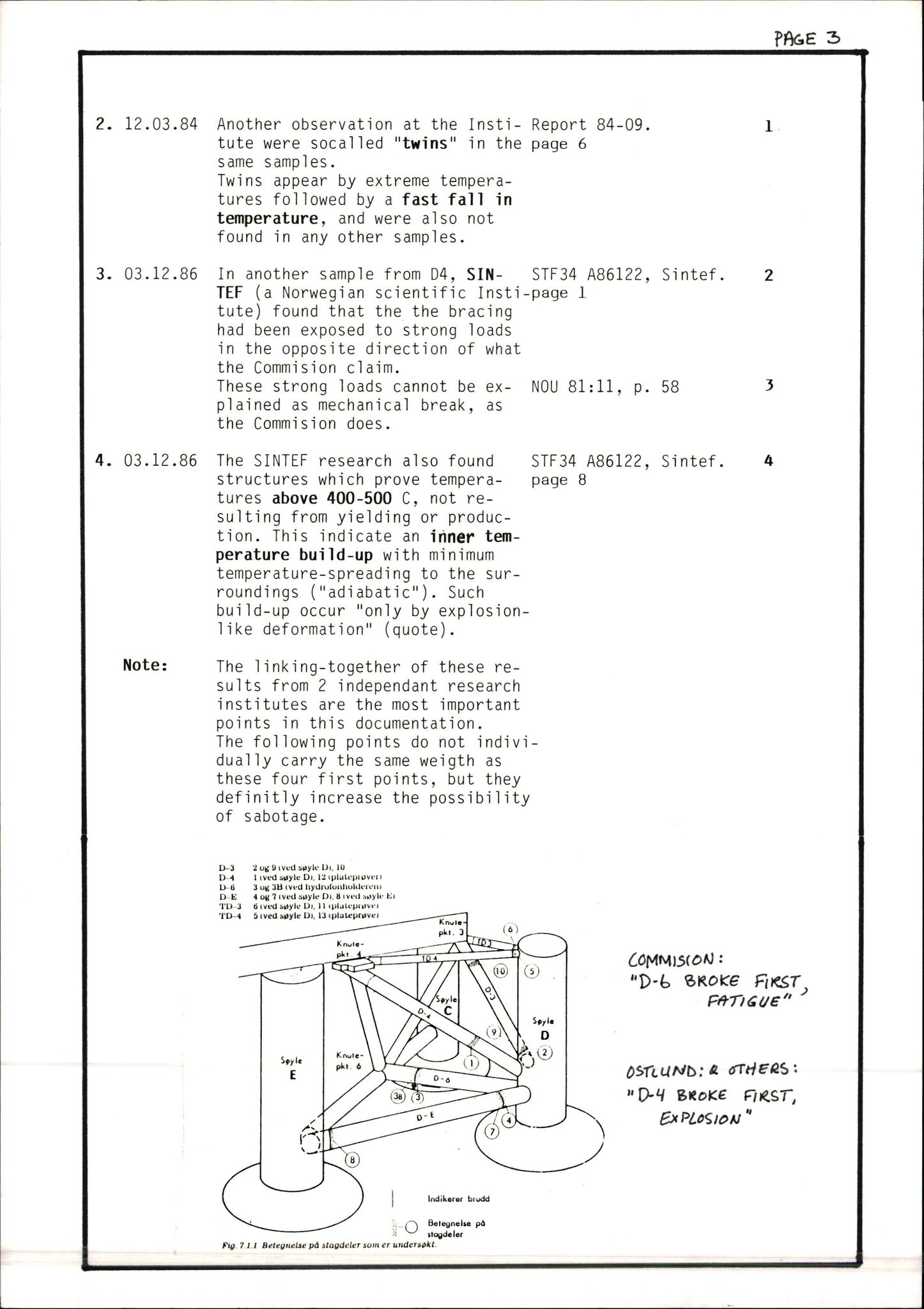 Pa 1660 - Kielland- fondet, AV/SAST-A-102242/X/Xa/L0001: Rapport til overlevende og etterlatte/ Kielland Bulletin, 1980-1998