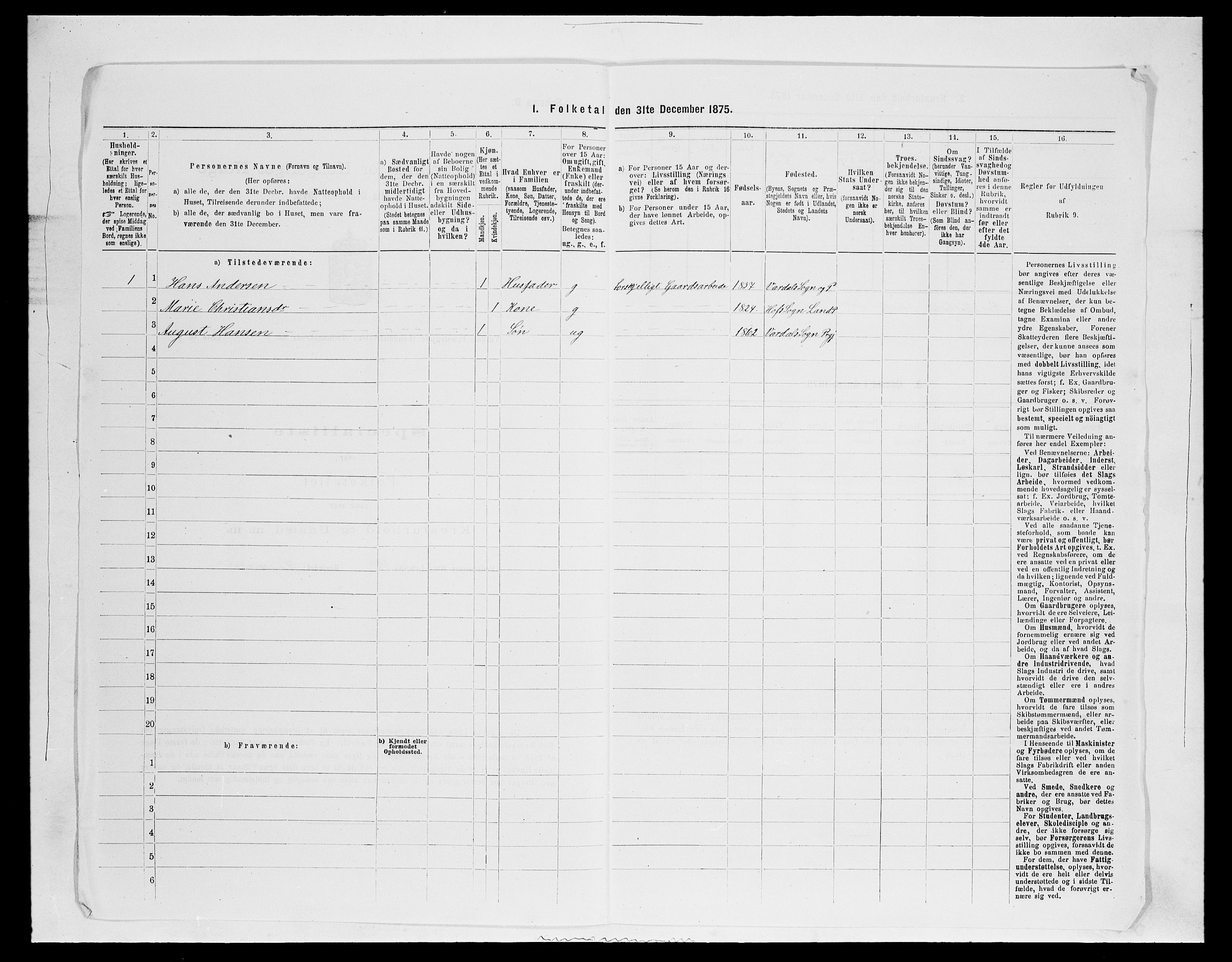 SAH, 1875 census for 0527L Vardal/Vardal og Hunn, 1875, p. 523