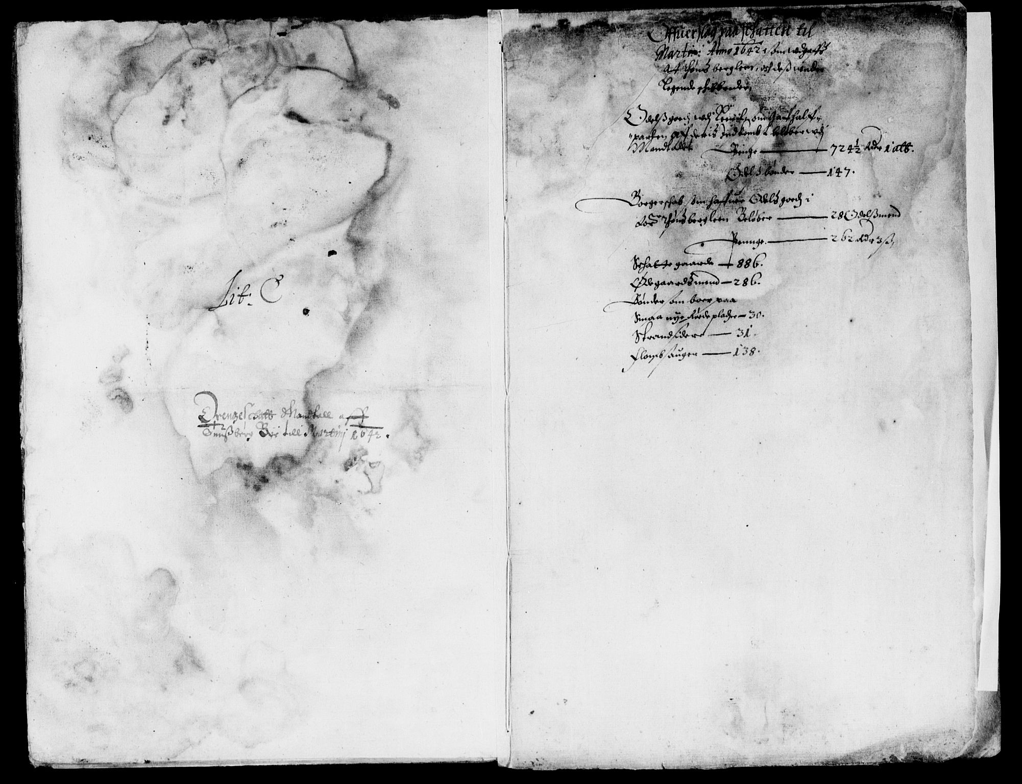 Rentekammeret inntil 1814, Reviderte regnskaper, Lensregnskaper, AV/RA-EA-5023/R/Rb/Rbo/L0023: Tønsberg len, 1641-1643