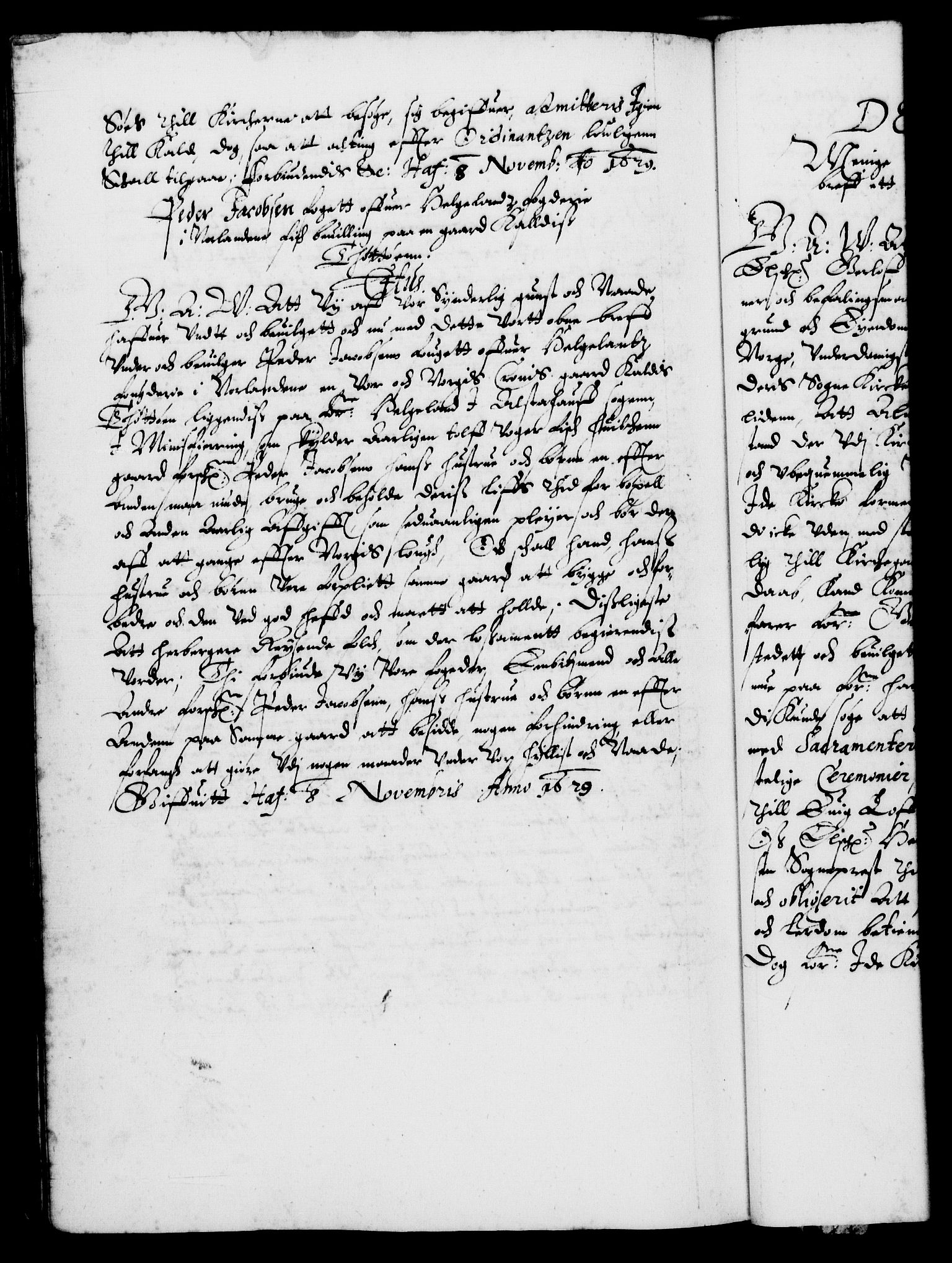 Danske Kanselli 1572-1799, AV/RA-EA-3023/F/Fc/Fca/Fcaa/L0004: Norske registre (mikrofilm), 1617-1630, p. 516b