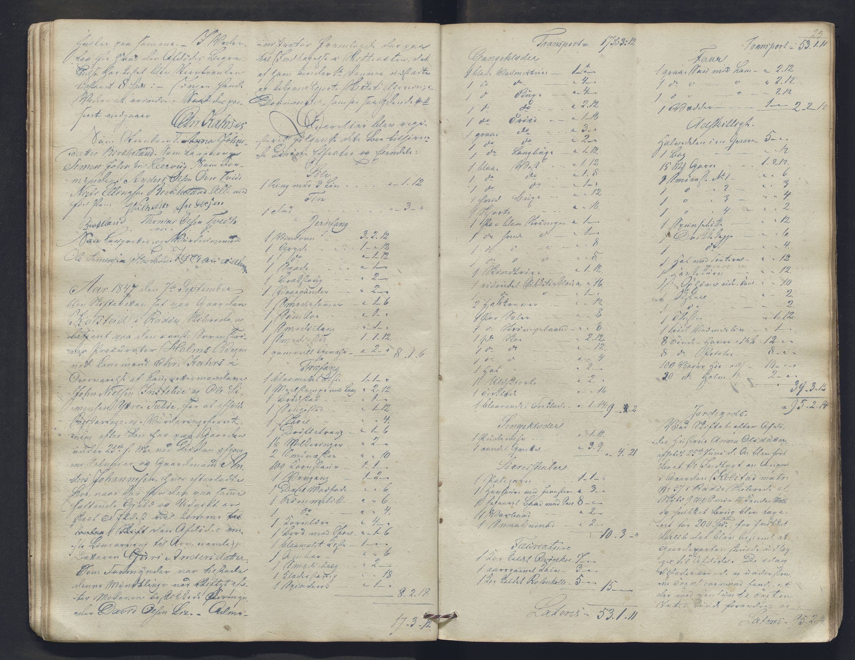 Nordhordland sorenskrivar, SAB/A-2901/1/H/Hb/L0017: Registreringsprotokollar, 1846-1852, p. 23