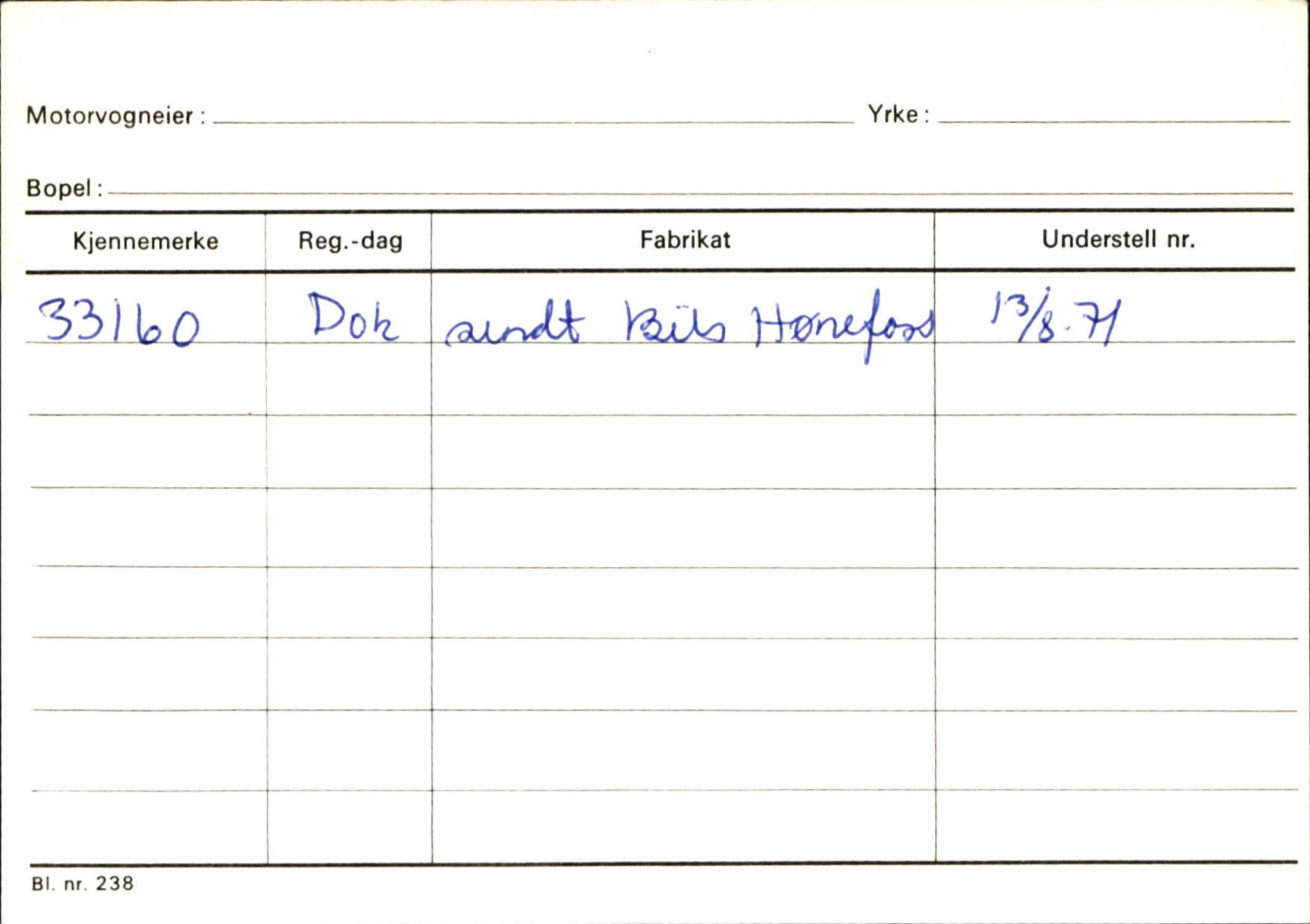 Statens vegvesen, Sogn og Fjordane vegkontor, SAB/A-5301/4/F/L0132: Eigarregister Askvoll A-Å. Balestrand A-Å, 1945-1975, p. 126