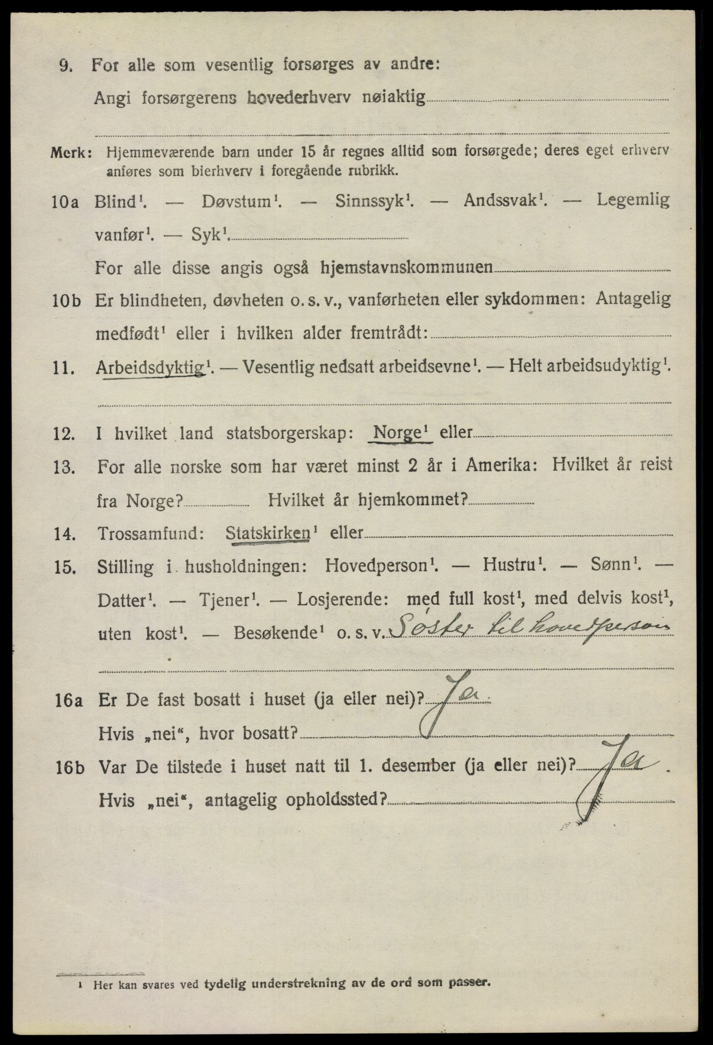 SAO, 1920 census for Eidsberg, 1920, p. 7462