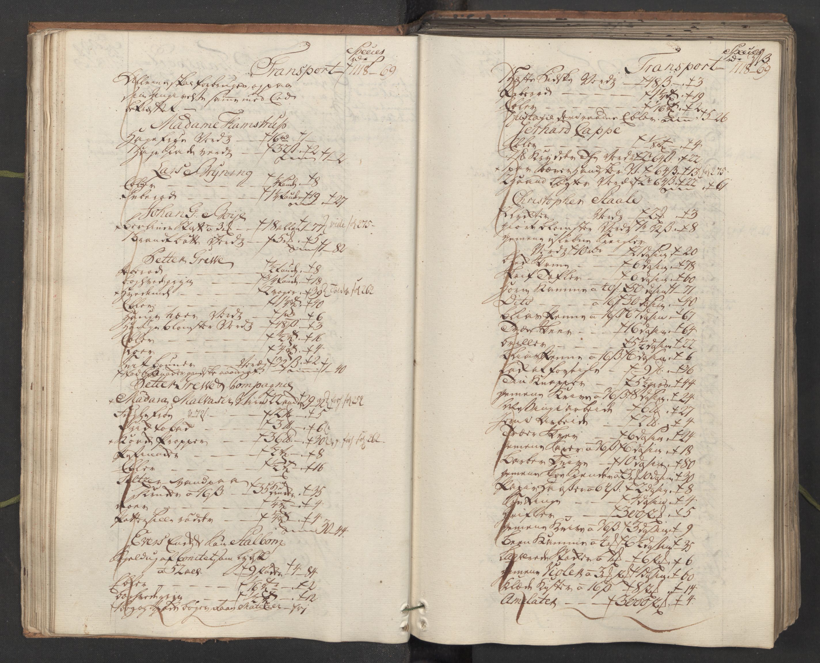 Generaltollkammeret, tollregnskaper, AV/RA-EA-5490/R26/L0101/0001: Tollregnskaper Bergen A / Inngående hovedtollbok, 1762, p. 30b-31a