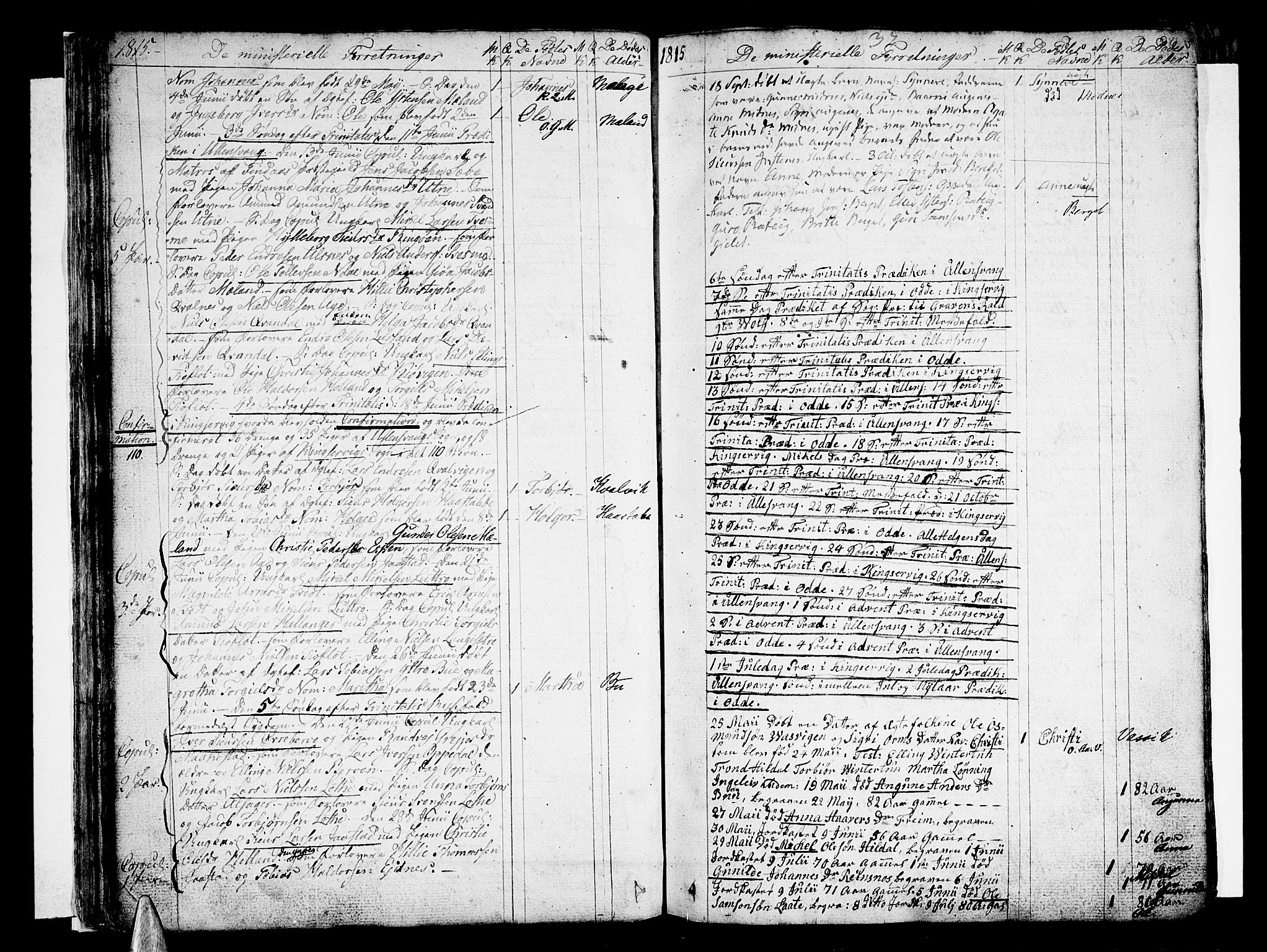 Ullensvang sokneprestembete, SAB/A-78701/H/Haa: Parish register (official) no. A 8, 1804-1835, p. 37