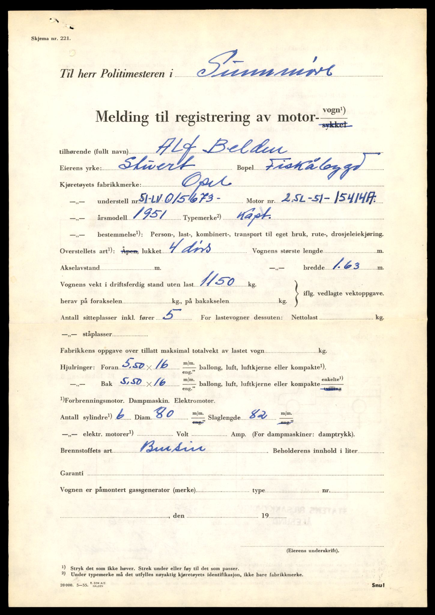 Møre og Romsdal vegkontor - Ålesund trafikkstasjon, AV/SAT-A-4099/F/Fe/L0049: Registreringskort for kjøretøy T 14864 - T 18613, 1927-1998, p. 2995