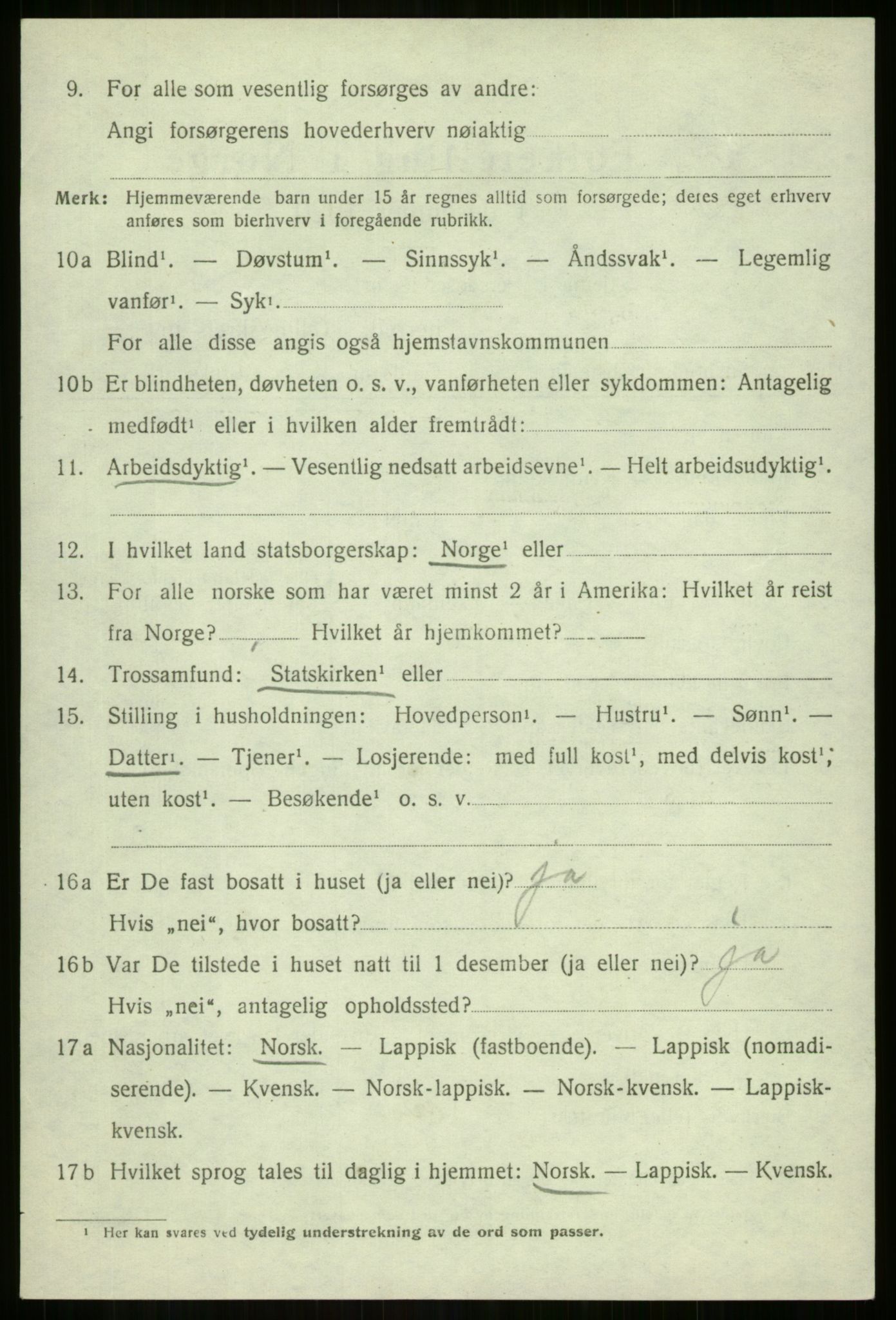 SATØ, 1920 census for Sørreisa, 1920, p. 3346
