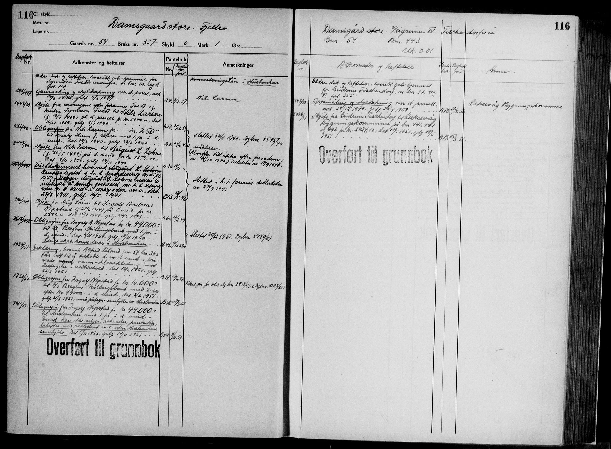 Midhordland sorenskriveri, AV/SAB-A-3001/1/G/Ga/Gab/L0117: Mortgage register no. II.A.b.117, p. 116