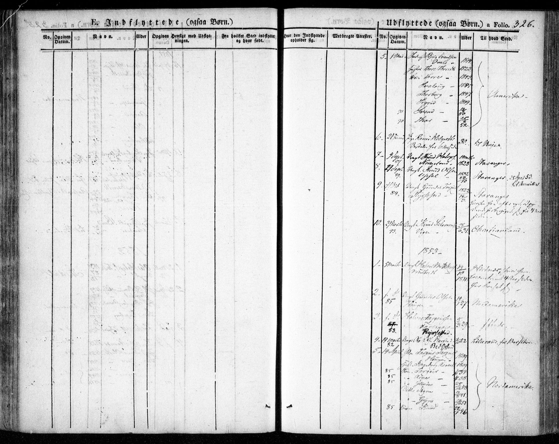 Valle sokneprestkontor, AV/SAK-1111-0044/F/Fa/Fac/L0006: Parish register (official) no. A 6, 1831-1853, p. 326