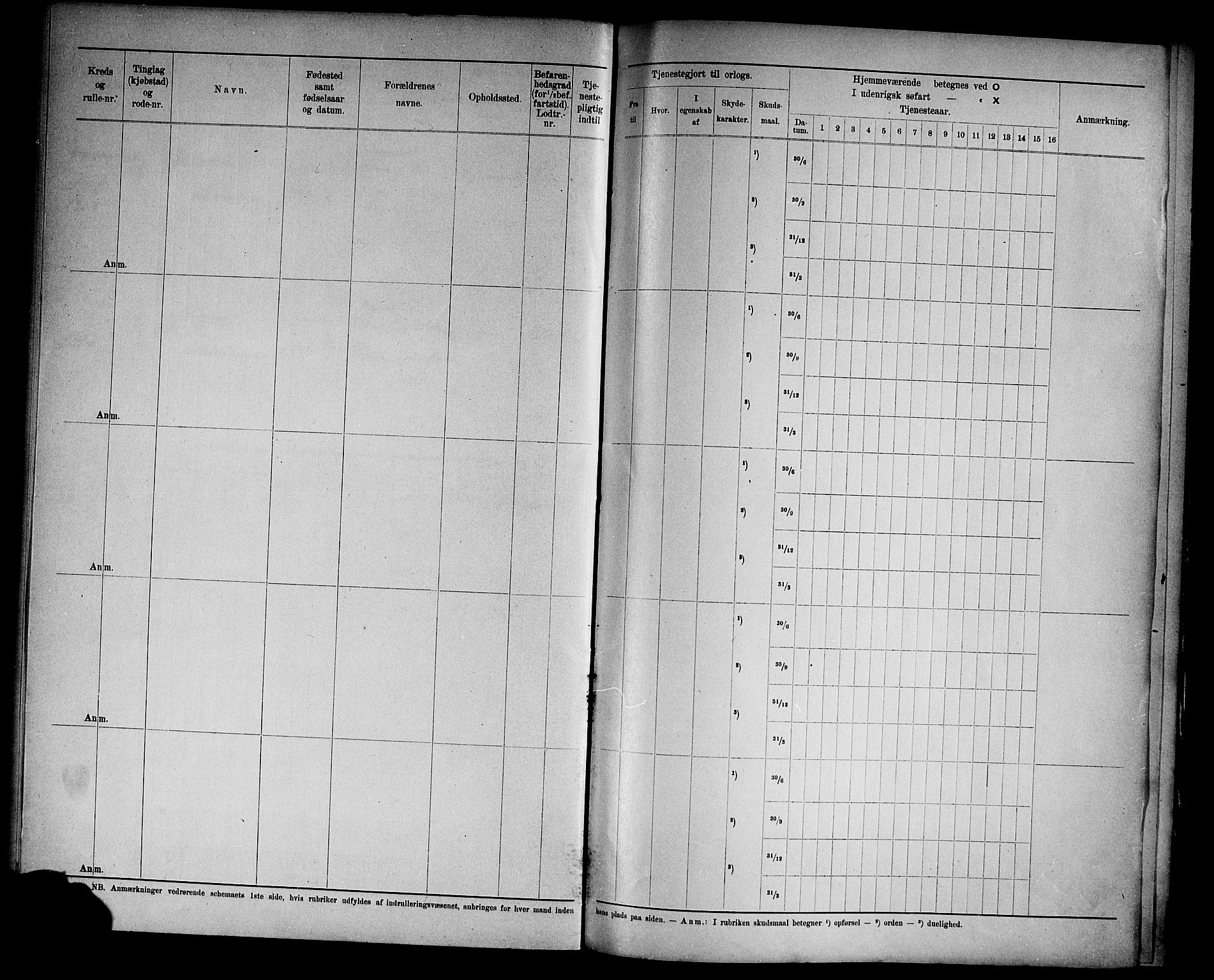 Kristiansand mønstringskrets, AV/SAK-2031-0015/F/Fd/L0012: Rulle sjøvernepliktige, C-12, 1910, p. 18