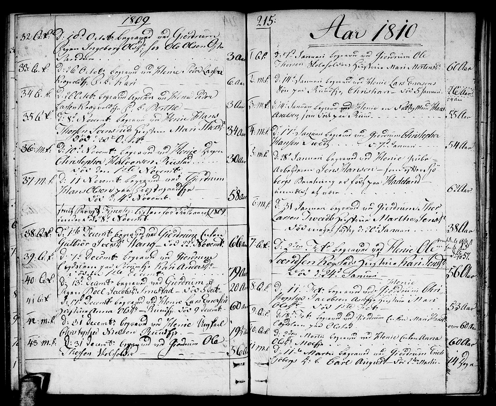 Gjerdrum prestekontor Kirkebøker, AV/SAO-A-10412b/F/Fa/L0003: Parish register (official) no. I 3, 1798-1815, p. 215