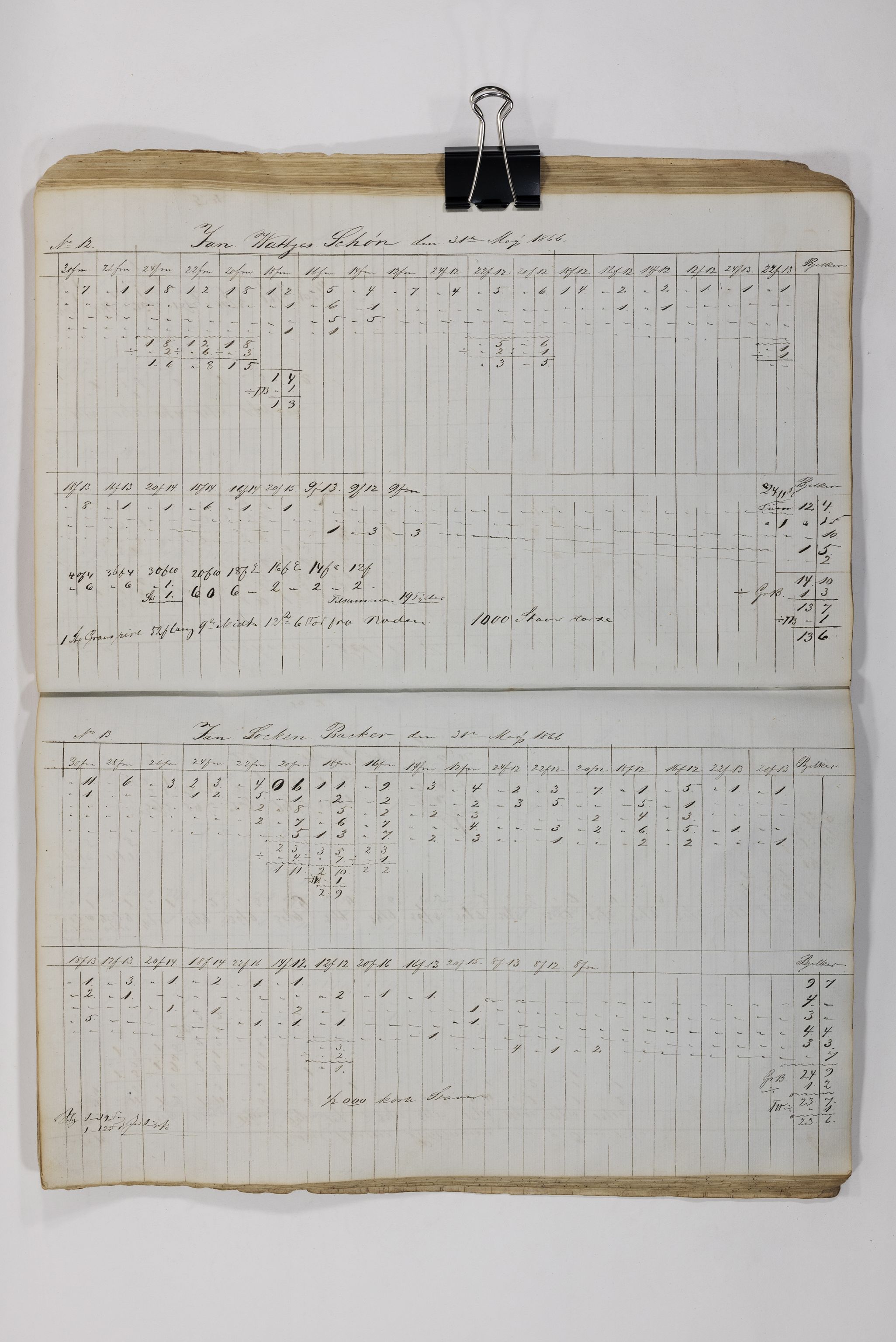 Blehr/ Kjellestad, TEMU/TGM-A-1212/E/Eb/L0010: Ladnings Liste, 1863-1868, p. 61