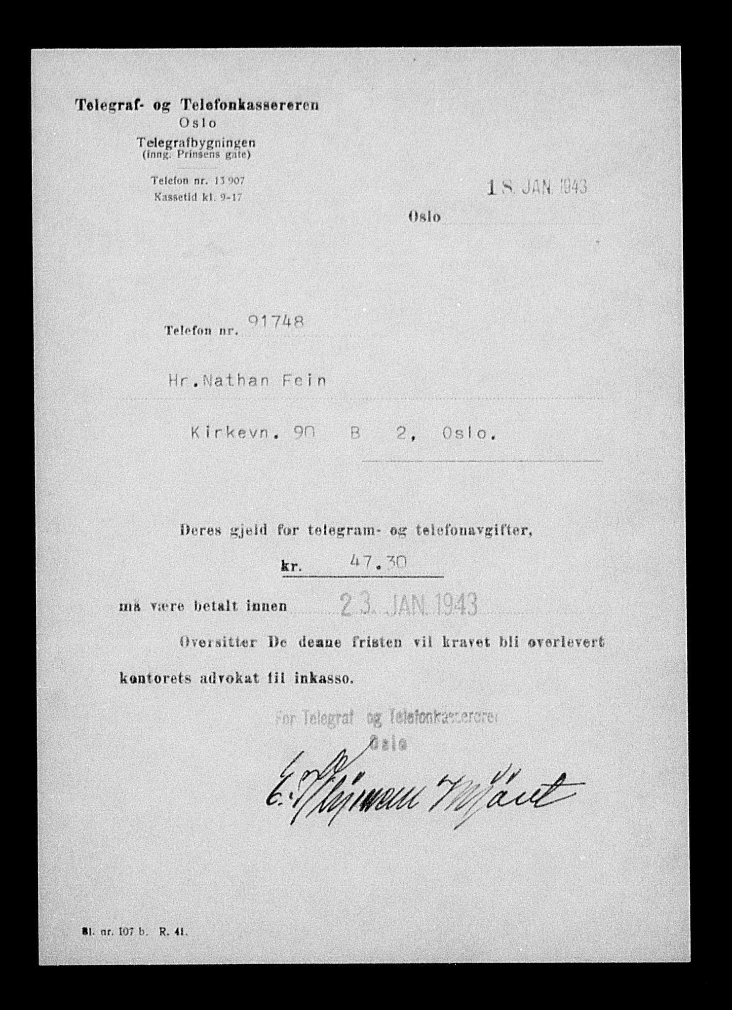 Justisdepartementet, Tilbakeføringskontoret for inndratte formuer, AV/RA-S-1564/H/Hc/Hcc/L0934: --, 1945-1947, p. 27