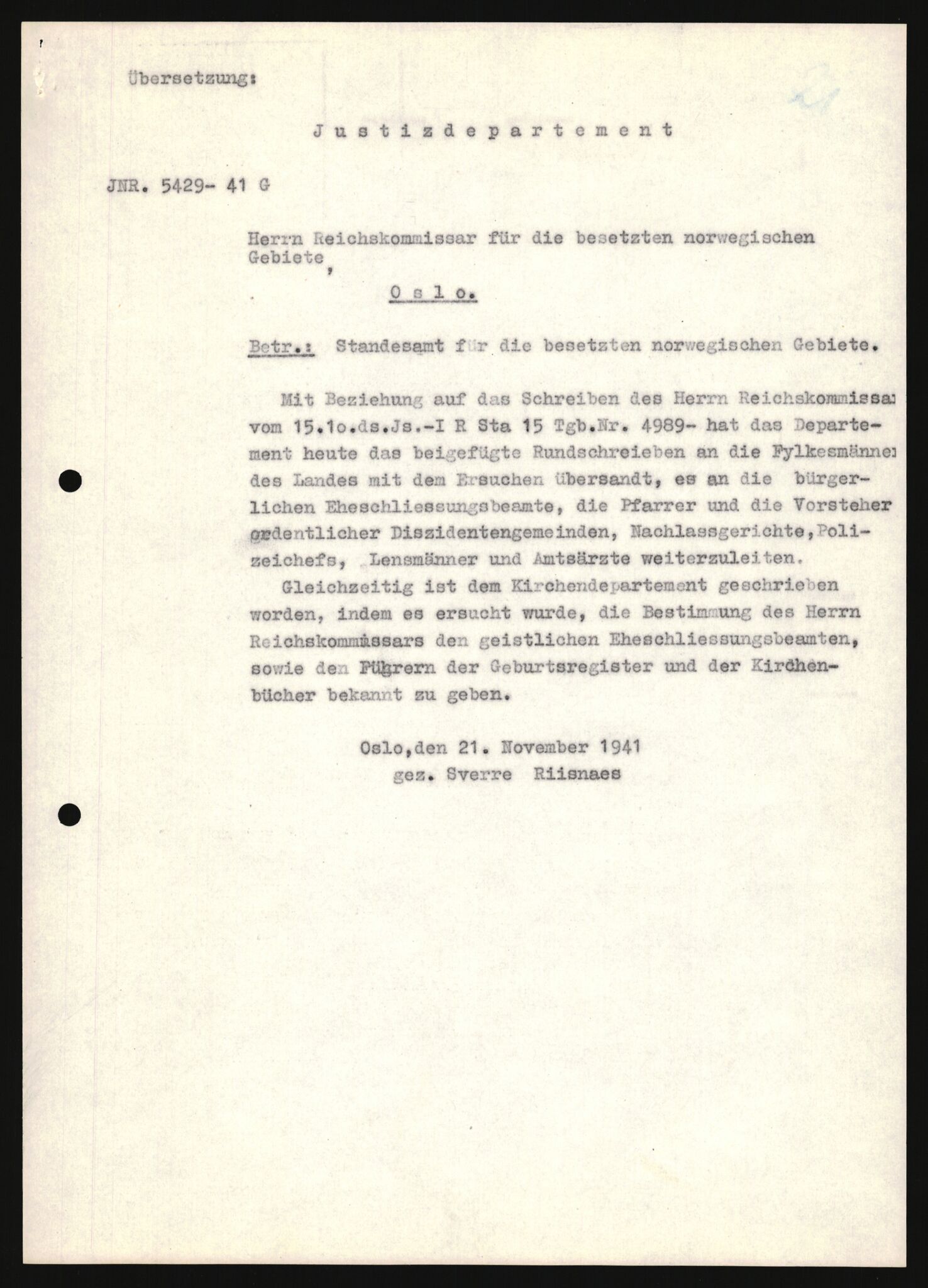 Forsvarets Overkommando. 2 kontor. Arkiv 11.4. Spredte tyske arkivsaker, AV/RA-RAFA-7031/D/Dar/Darb/L0013: Reichskommissariat - Hauptabteilung Vervaltung, 1917-1942, p. 1460