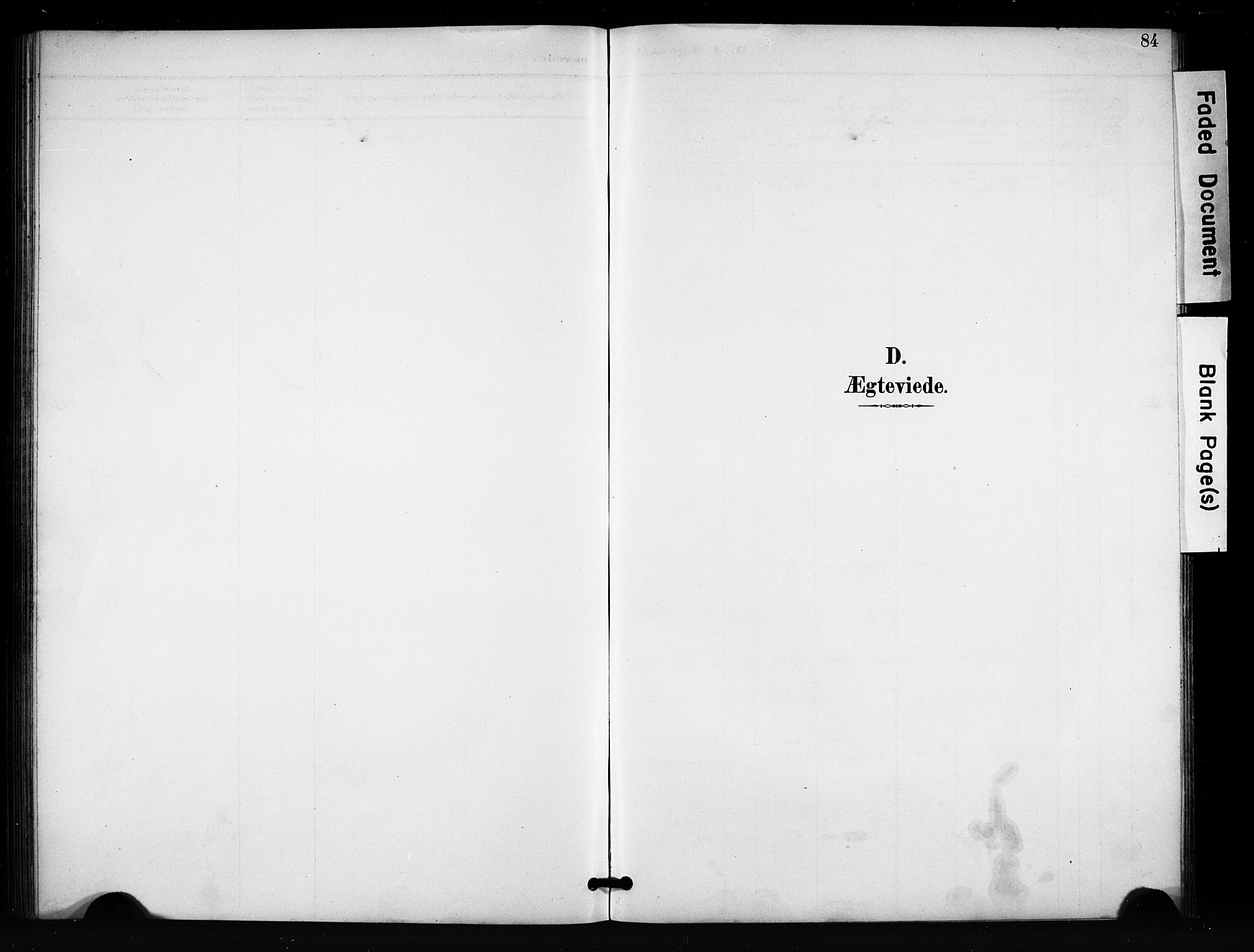 Vang prestekontor, Valdres, SAH/PREST-140/H/Hb/L0007: Parish register (copy) no. 7, 1893-1924, p. 84