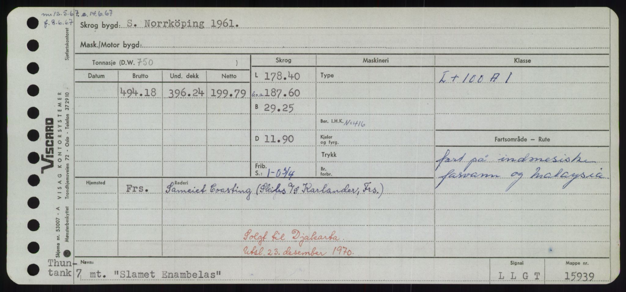 Sjøfartsdirektoratet med forløpere, Skipsmålingen, RA/S-1627/H/Hd/L0034: Fartøy, Sk-Slå, p. 363