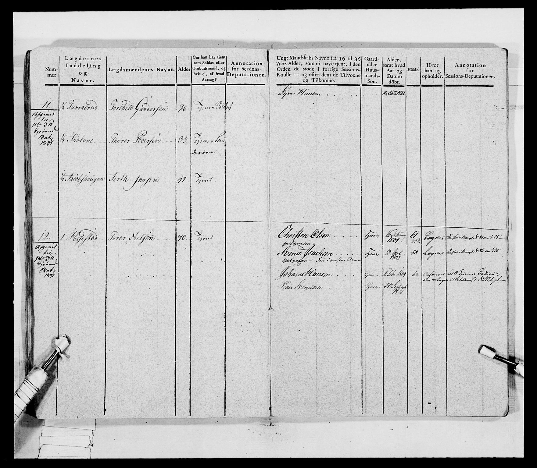 Generalitets- og kommissariatskollegiet, Det kongelige norske kommissariatskollegium, AV/RA-EA-5420/E/Eh/L0030c: Sønnafjelske gevorbne infanteriregiment, 1812, p. 65