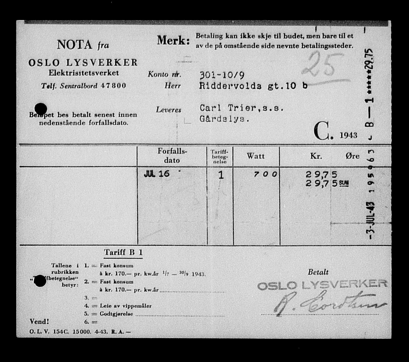 Justisdepartementet, Tilbakeføringskontoret for inndratte formuer, AV/RA-S-1564/H/Hc/Hcc/L0984: --, 1945-1947, p. 434
