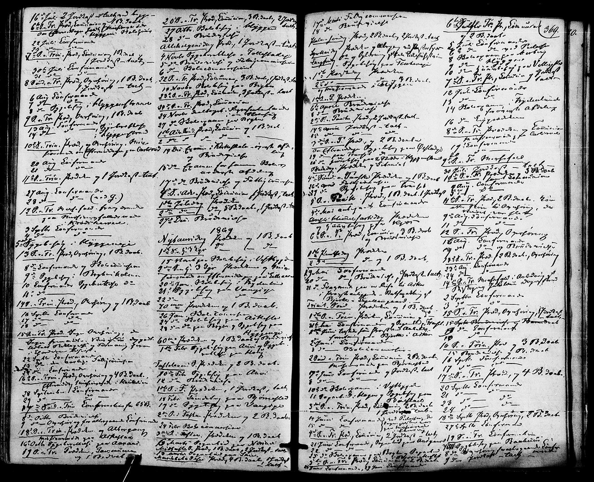 Røyken kirkebøker, AV/SAKO-A-241/F/Fa/L0006: Parish register (official) no. 6, 1857-1875, p. 369