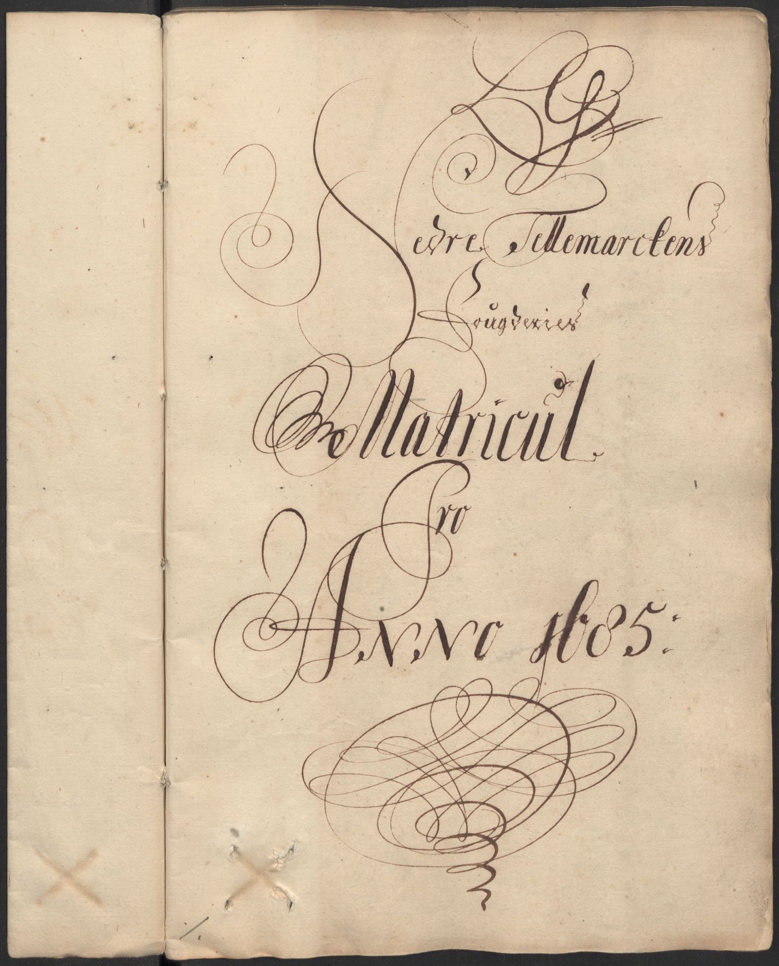 Rentekammeret inntil 1814, Reviderte regnskaper, Fogderegnskap, RA/EA-4092/R35/L2082: Fogderegnskap Øvre og Nedre Telemark, 1685, p. 189