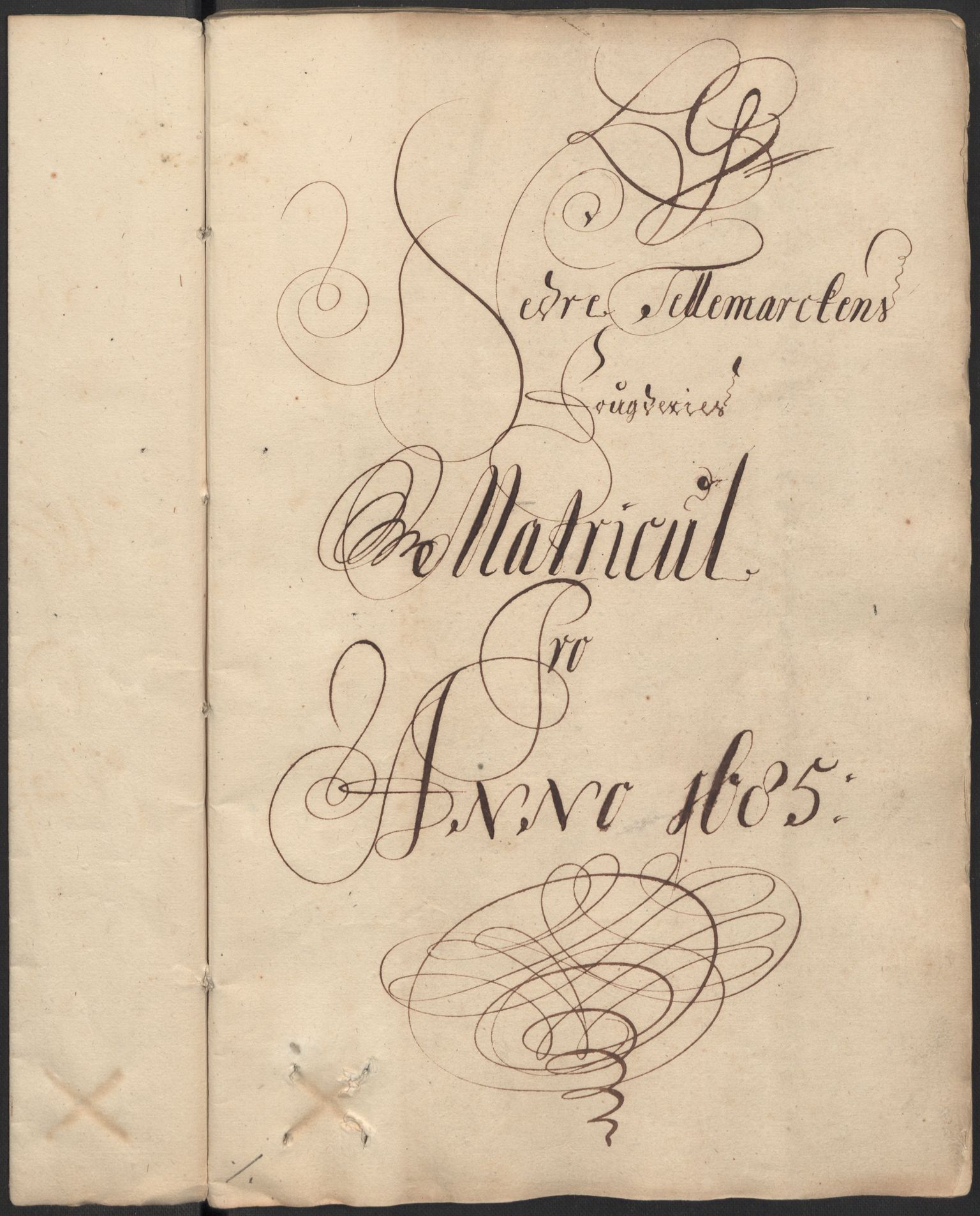 Rentekammeret inntil 1814, Reviderte regnskaper, Fogderegnskap, AV/RA-EA-4092/R35/L2082: Fogderegnskap Øvre og Nedre Telemark, 1685, p. 189