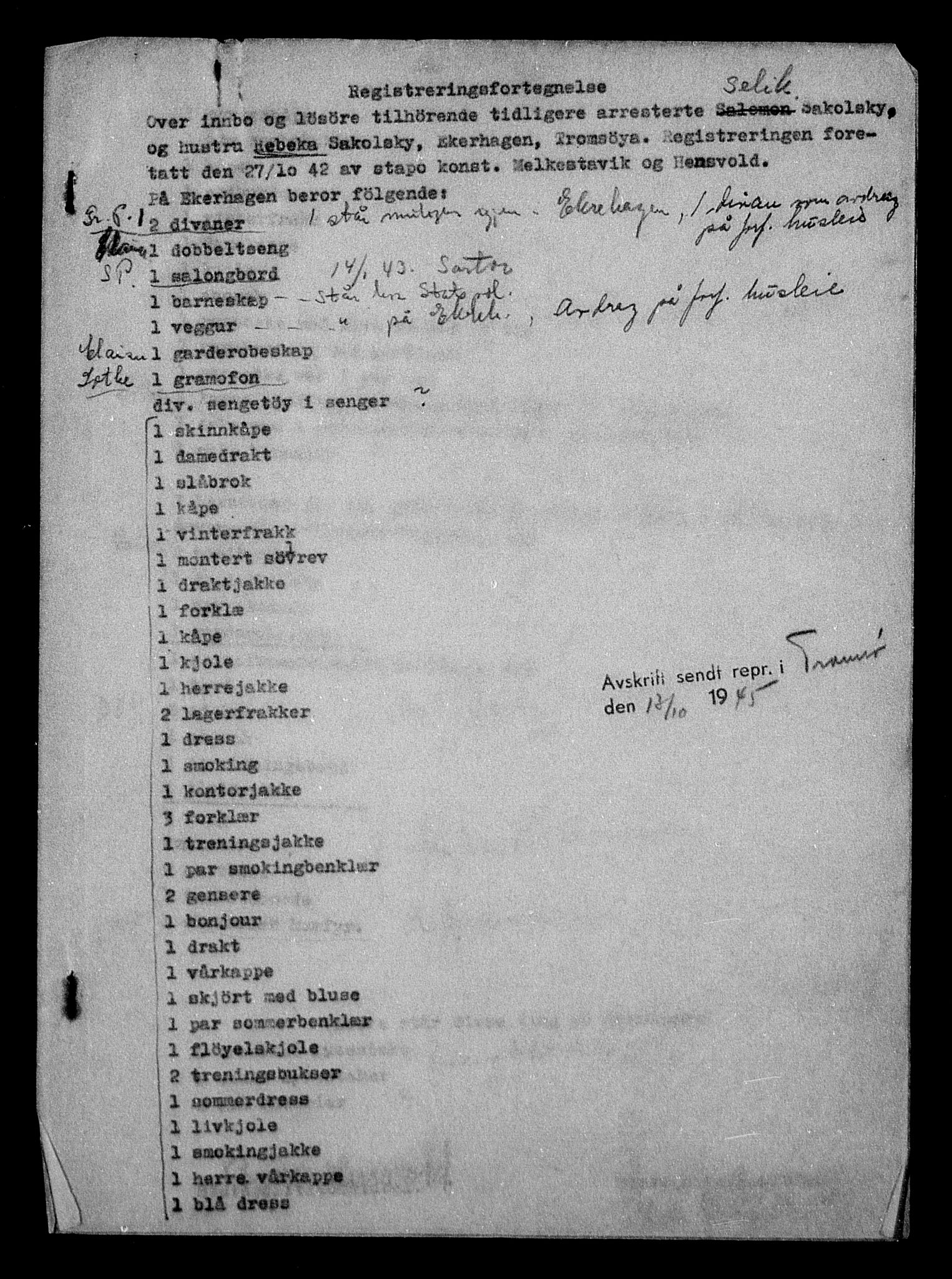 Justisdepartementet, Tilbakeføringskontoret for inndratte formuer, AV/RA-S-1564/H/Hc/Hcb/L0915: --, 1945-1947, p. 320