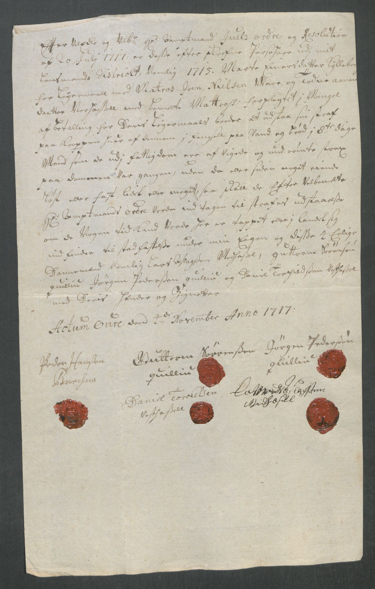 Rentekammeret inntil 1814, Reviderte regnskaper, Fogderegnskap, AV/RA-EA-4092/R43/L2559: Fogderegnskap Lista og Mandal, 1715, p. 417