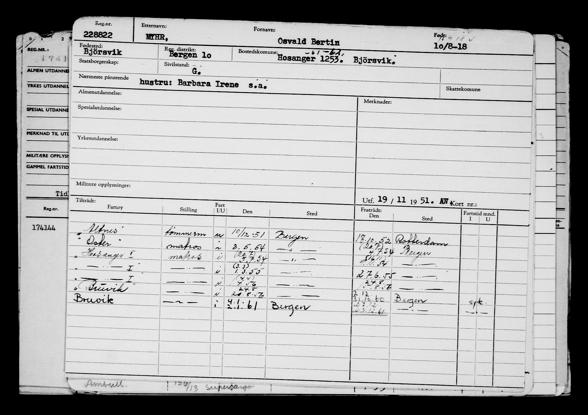 Direktoratet for sjømenn, AV/RA-S-3545/G/Gb/L0161: Hovedkort, 1918, p. 215