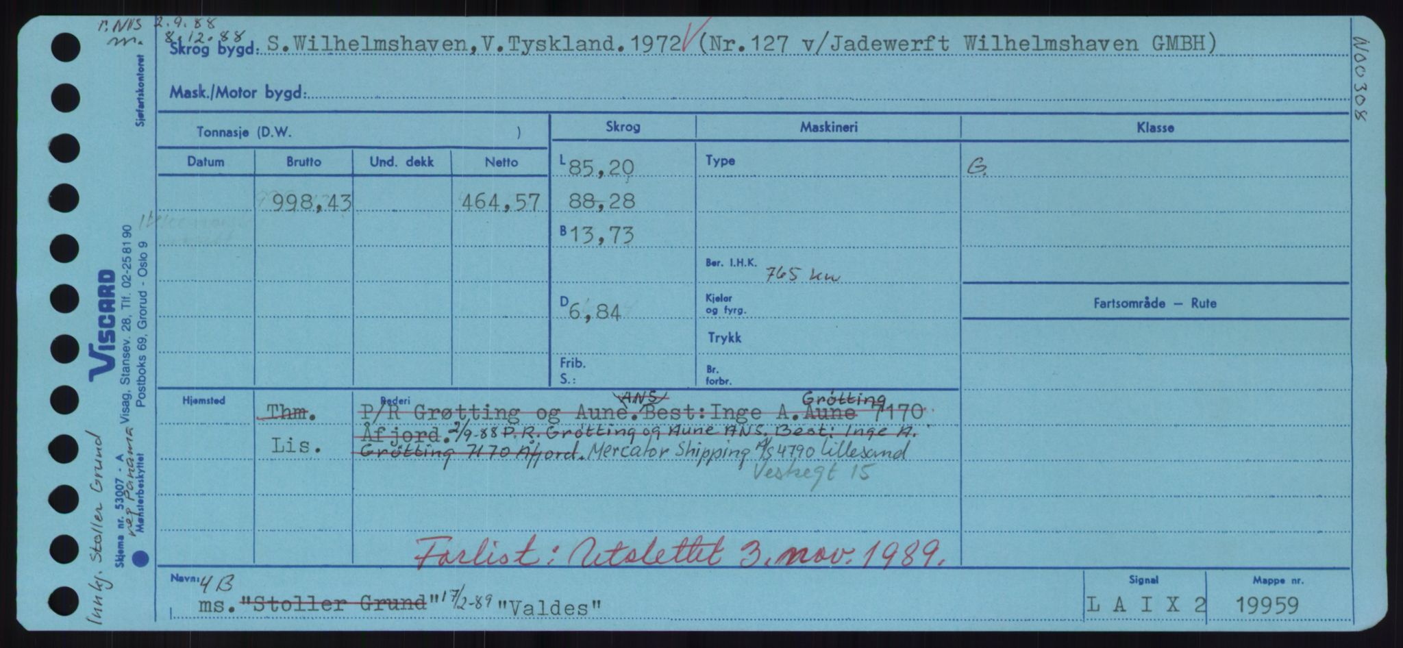 Sjøfartsdirektoratet med forløpere, Skipsmålingen, AV/RA-S-1627/H/Hd/L0040: Fartøy, U-Ve, p. 217