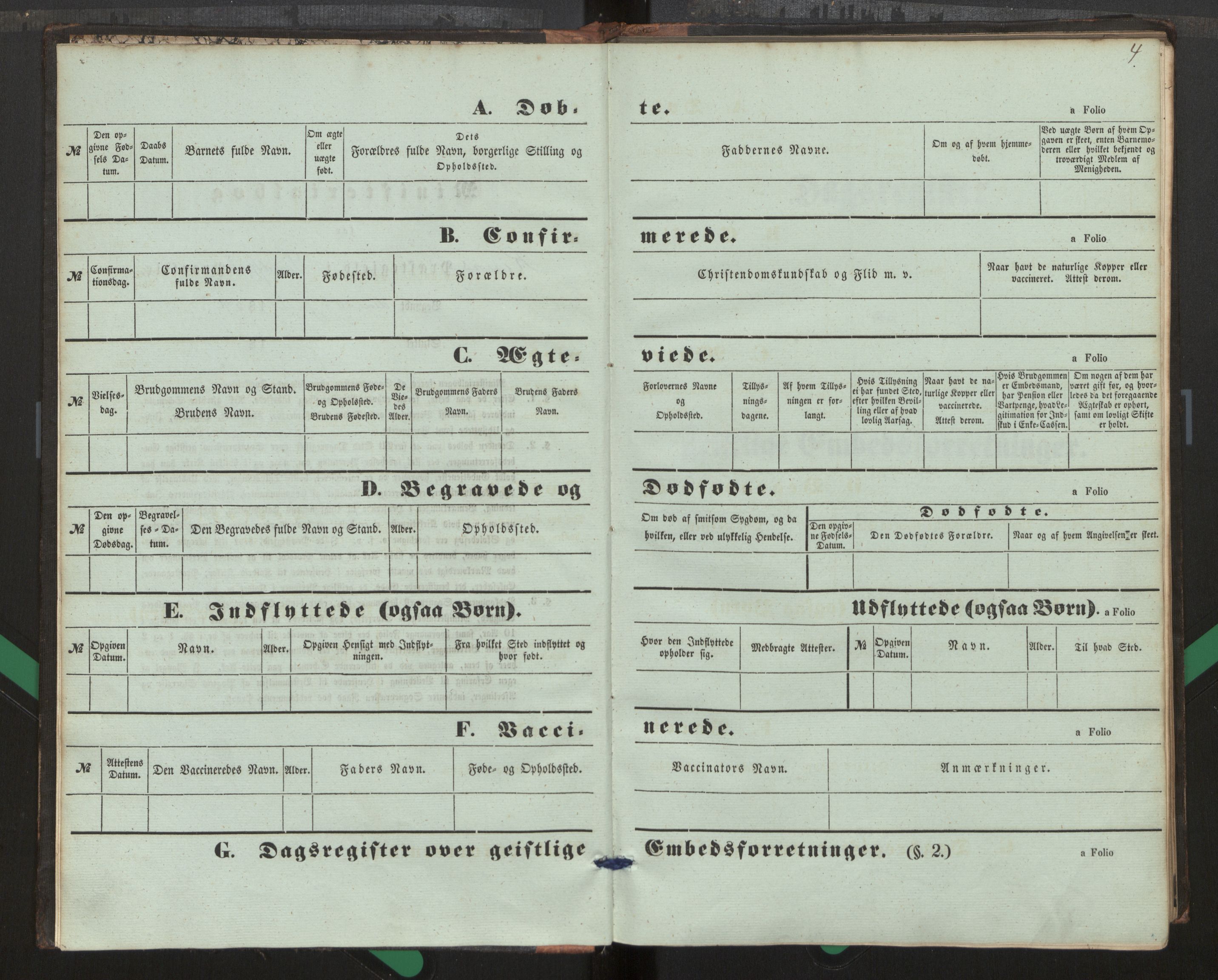 Kinn sokneprestembete, SAB/A-80801/H/Haa/Haag/L0002: Diary records no. G 2, 1859-1890, p. 4