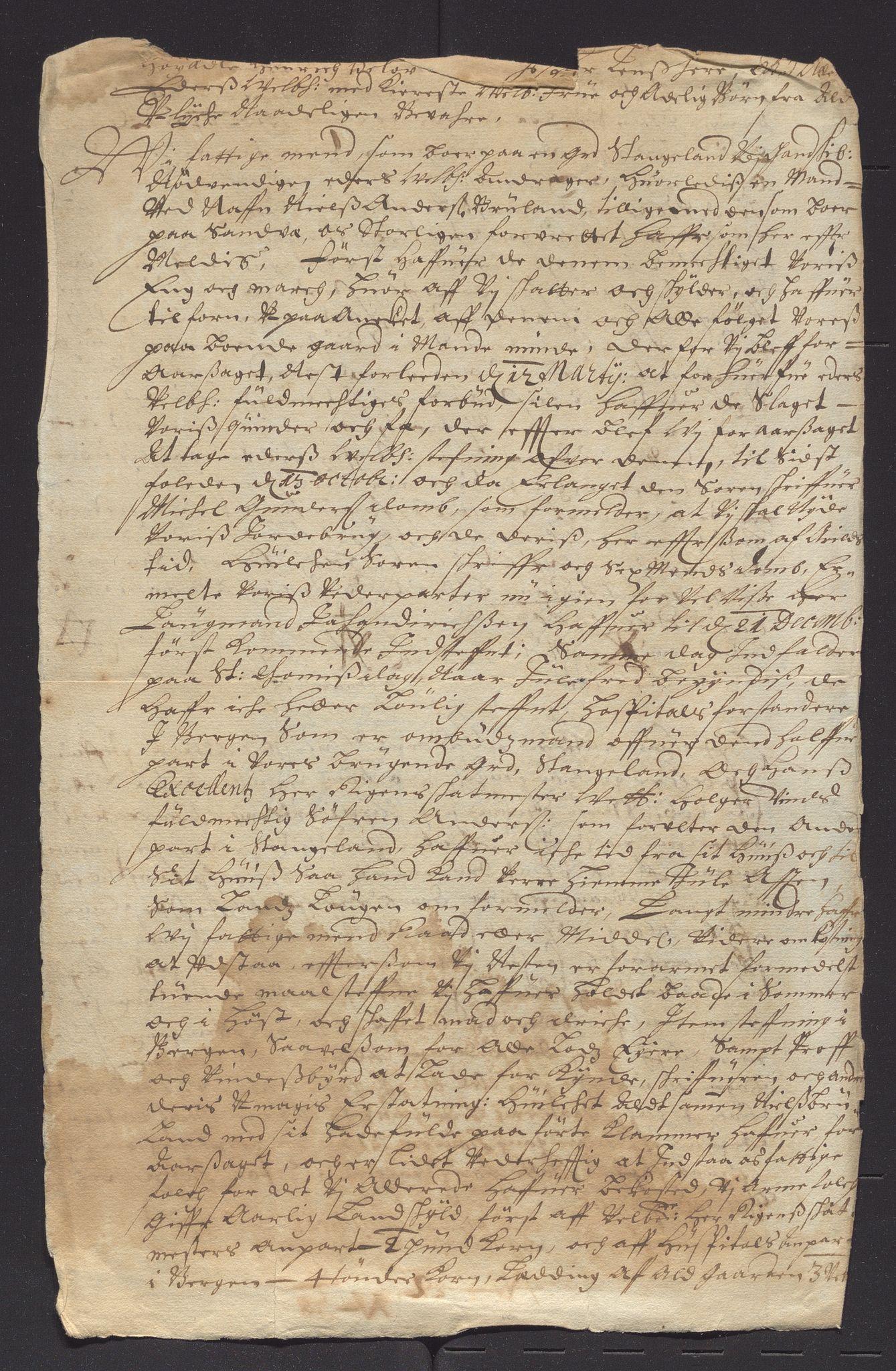 Stavanger len, AV/SAST-A-101870/Ob/L0042: Diverse, 1665-1670, p. 199