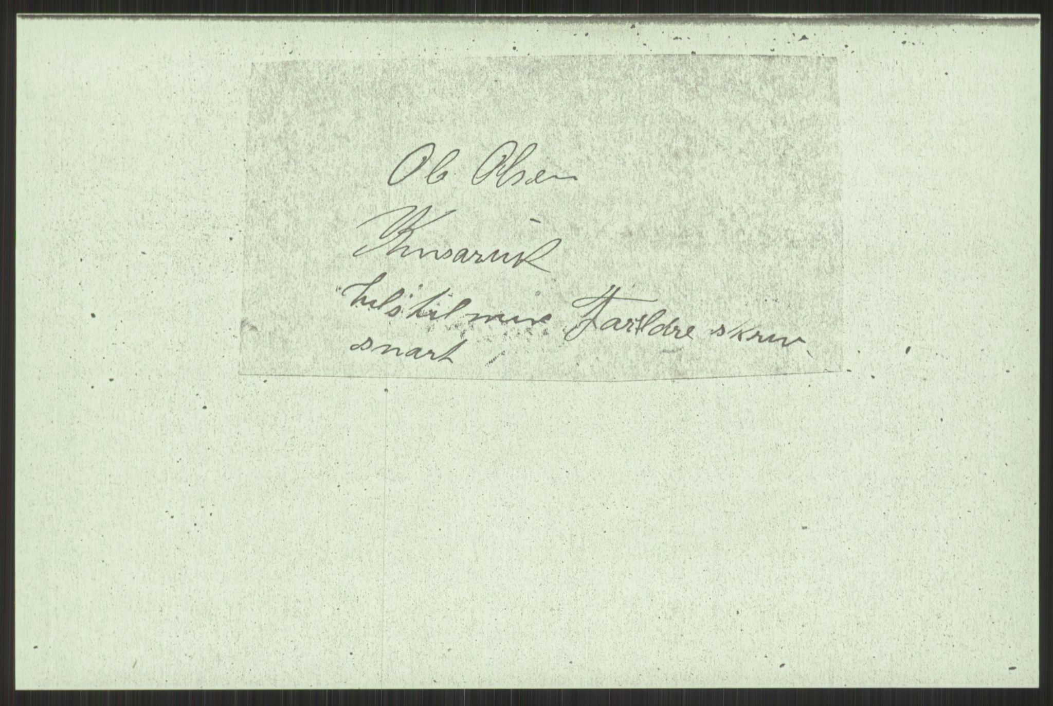 Samlinger til kildeutgivelse, Amerikabrevene, AV/RA-EA-4057/F/L0032: Innlån fra Hordaland: Nesheim - Øverland, 1838-1914, p. 525