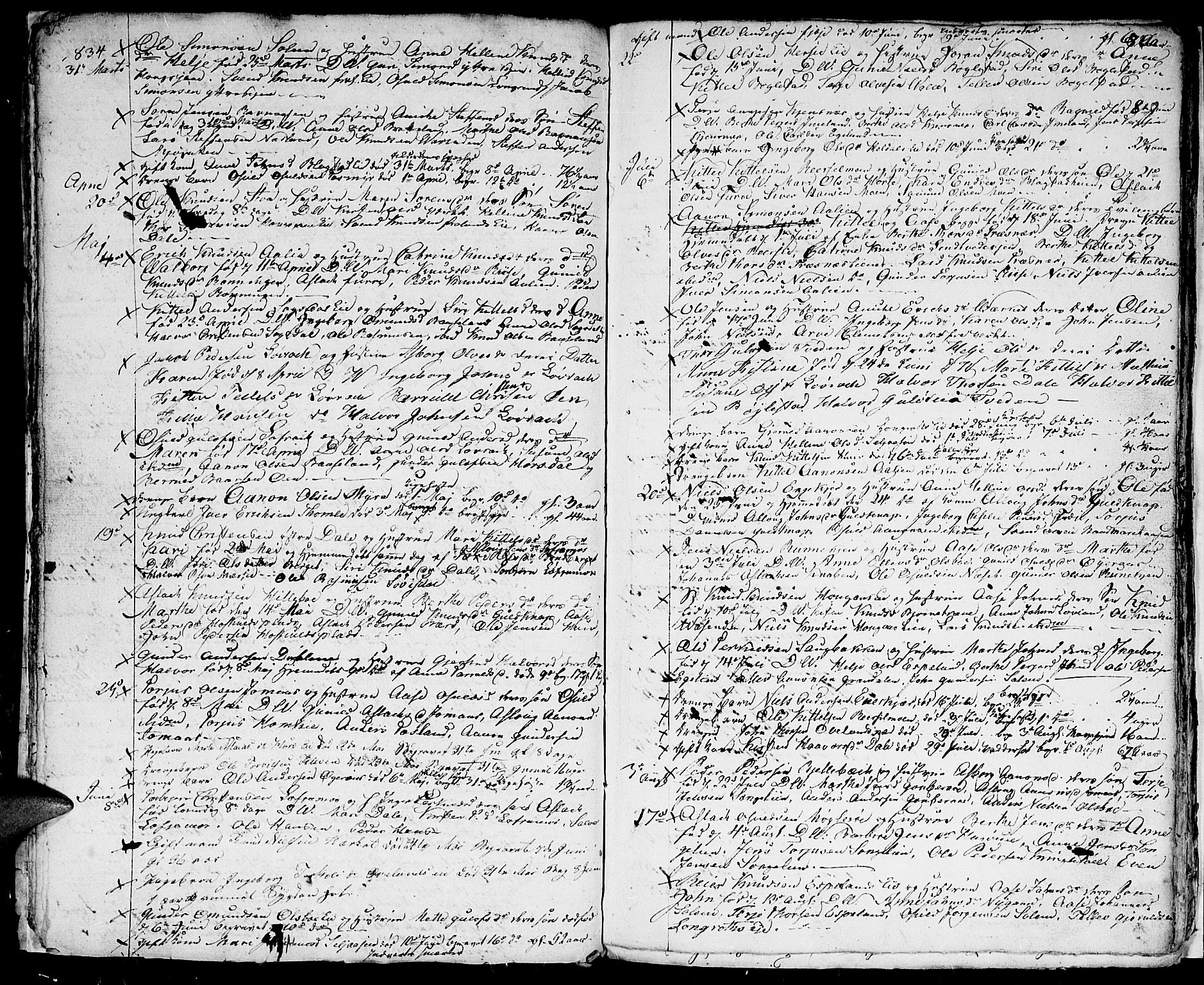 Froland sokneprestkontor, AV/SAK-1111-0013/F/Fb/L0006: Parish register (copy) no. B 6, 1828-1834