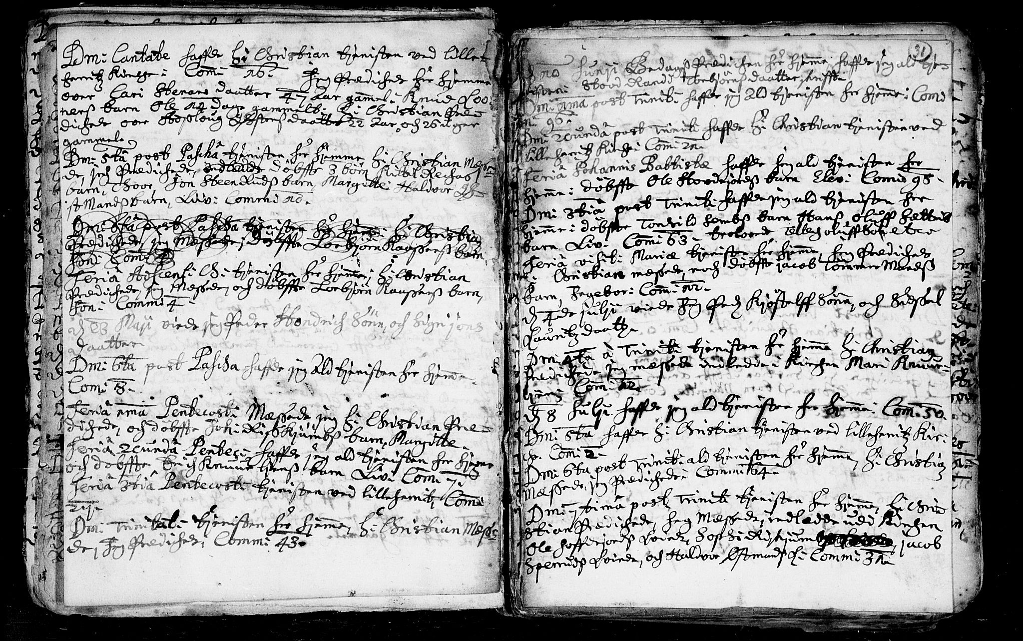 Heddal kirkebøker, SAKO/A-268/F/Fa/L0002: Parish register (official) no. I 2, 1699-1722, p. 31