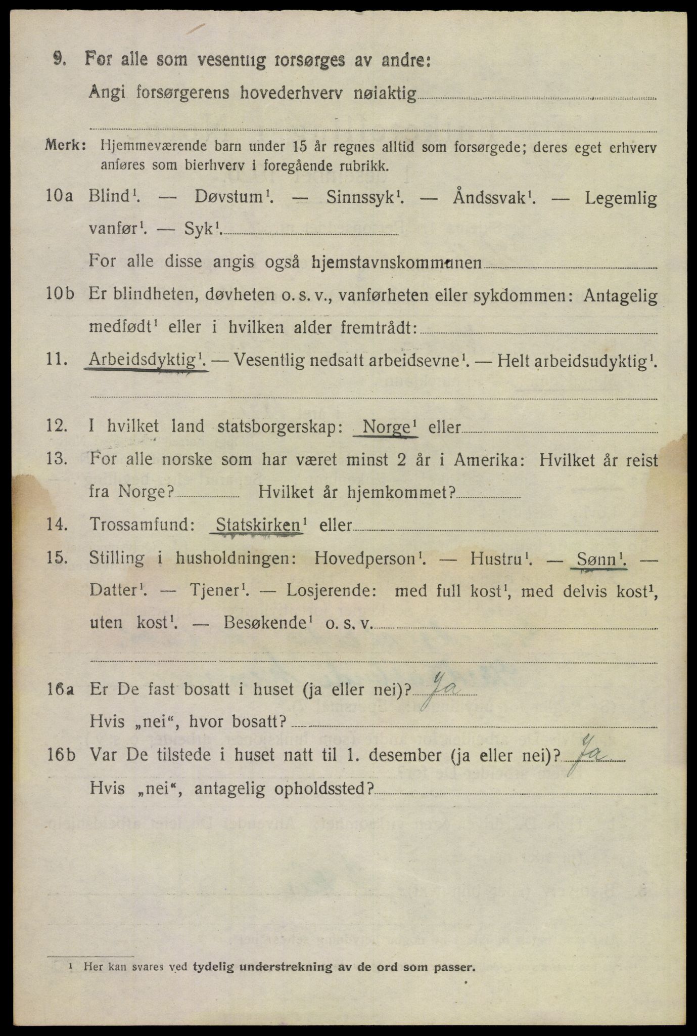 SAKO, 1920 census for Holla, 1920, p. 7510