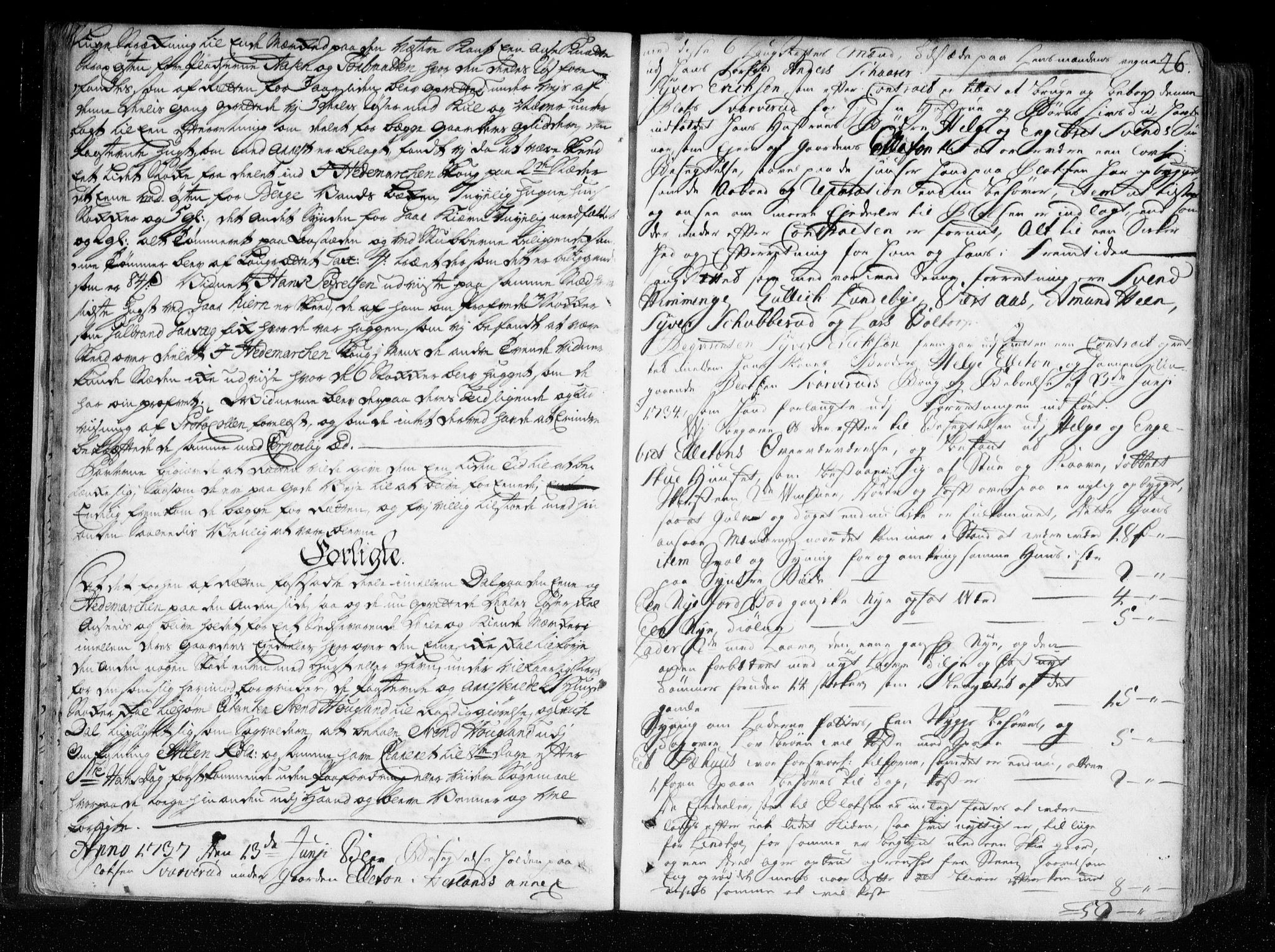 Heggen og Frøland sorenskriveri I, AV/SAO-A-11556/F/Fb/L0043: Tingbok, 1737-1743, p. 25b-26a