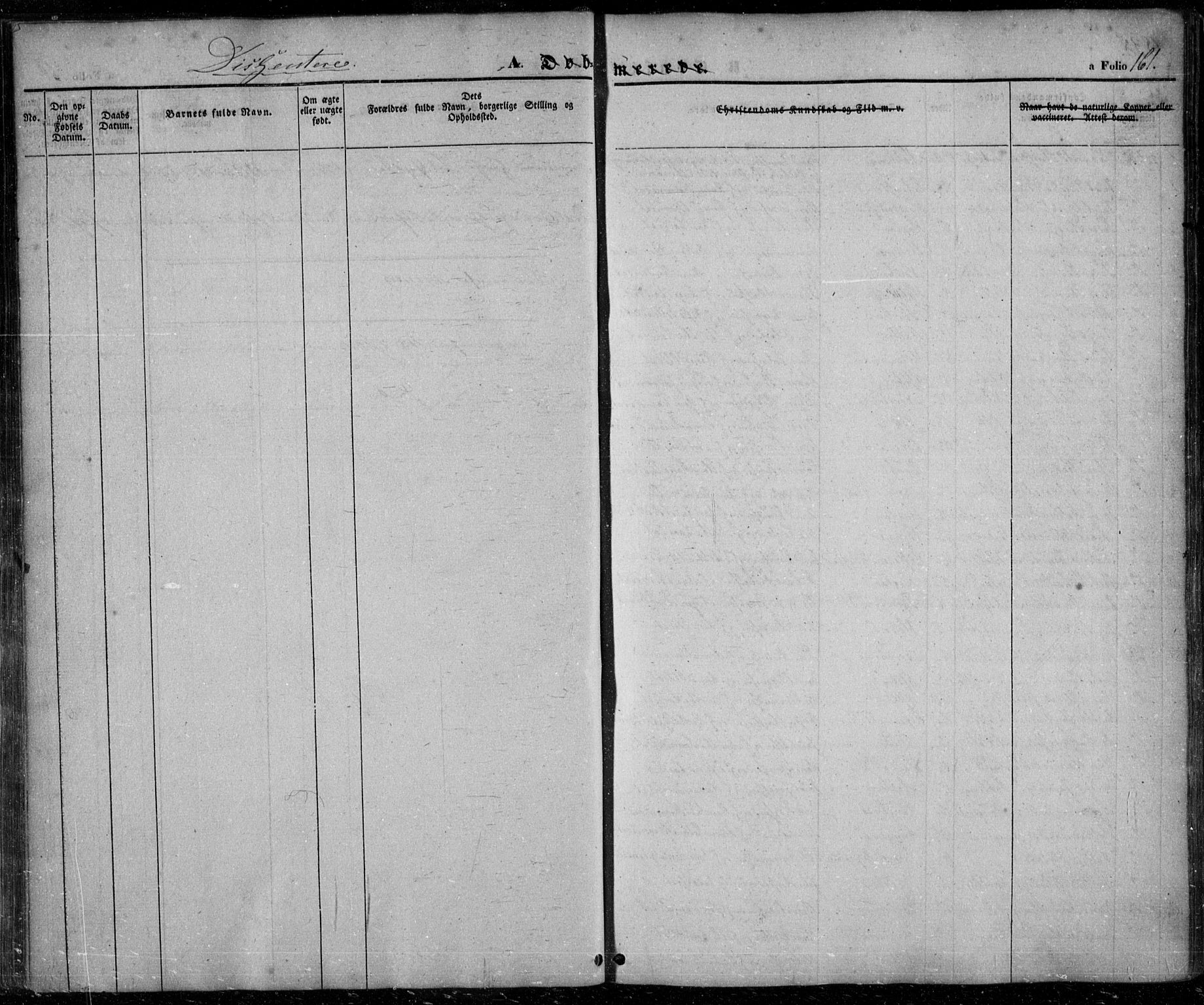 Rennesøy sokneprestkontor, SAST/A -101827/H/Ha/Haa/L0005: Parish register (official) no. A 5, 1838-1859, p. 161